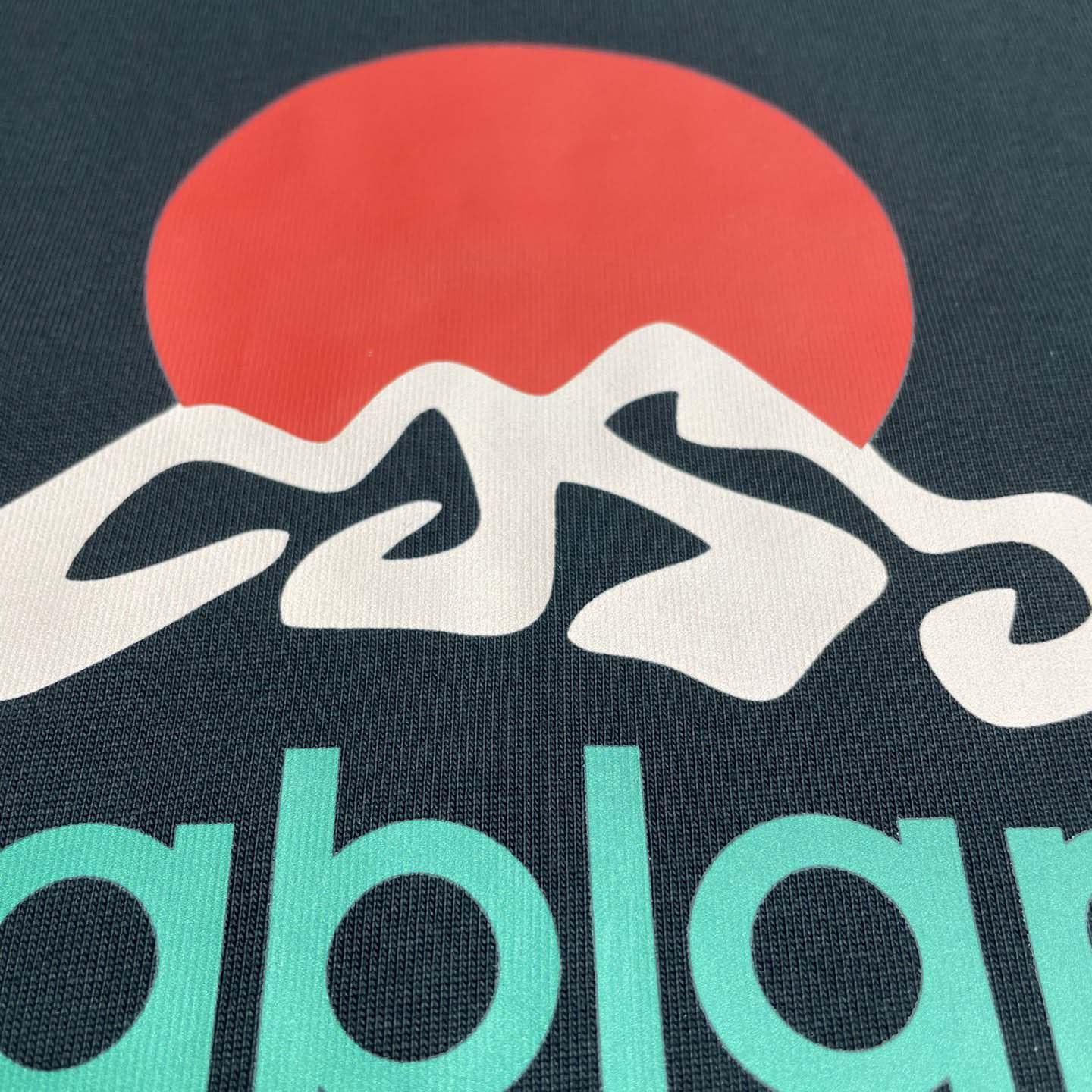 Casablanca Montagne Printed T-Shirt 'Black'   C1035 - FashionPlug