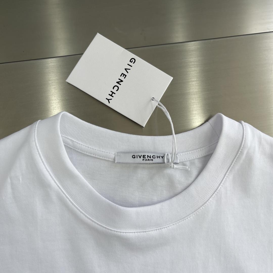Givenchy Cotton crew-neck T-shirt - FashionPlug