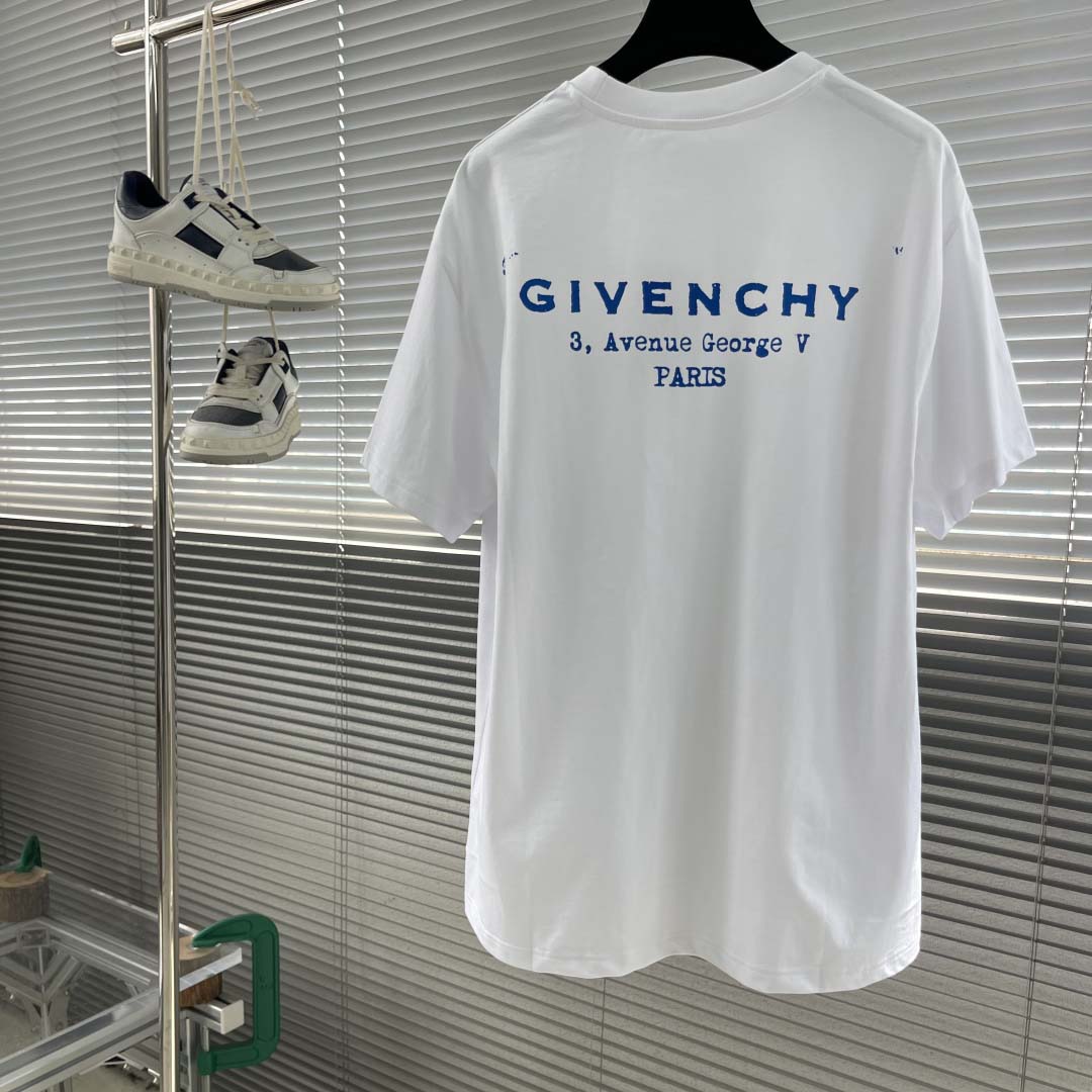 Givenchy Cotton crew-neck T-shirt - FashionPlug