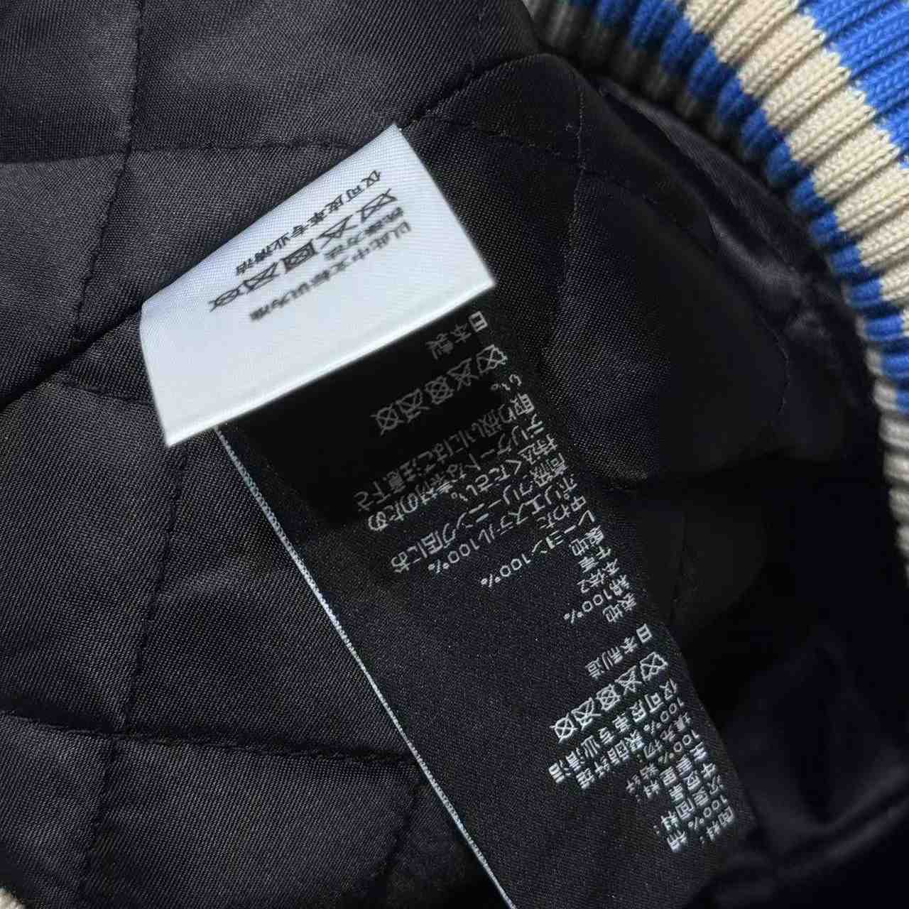 Celine Loose Triomphe Teddy In Trail Wash Denim - FashionPlug