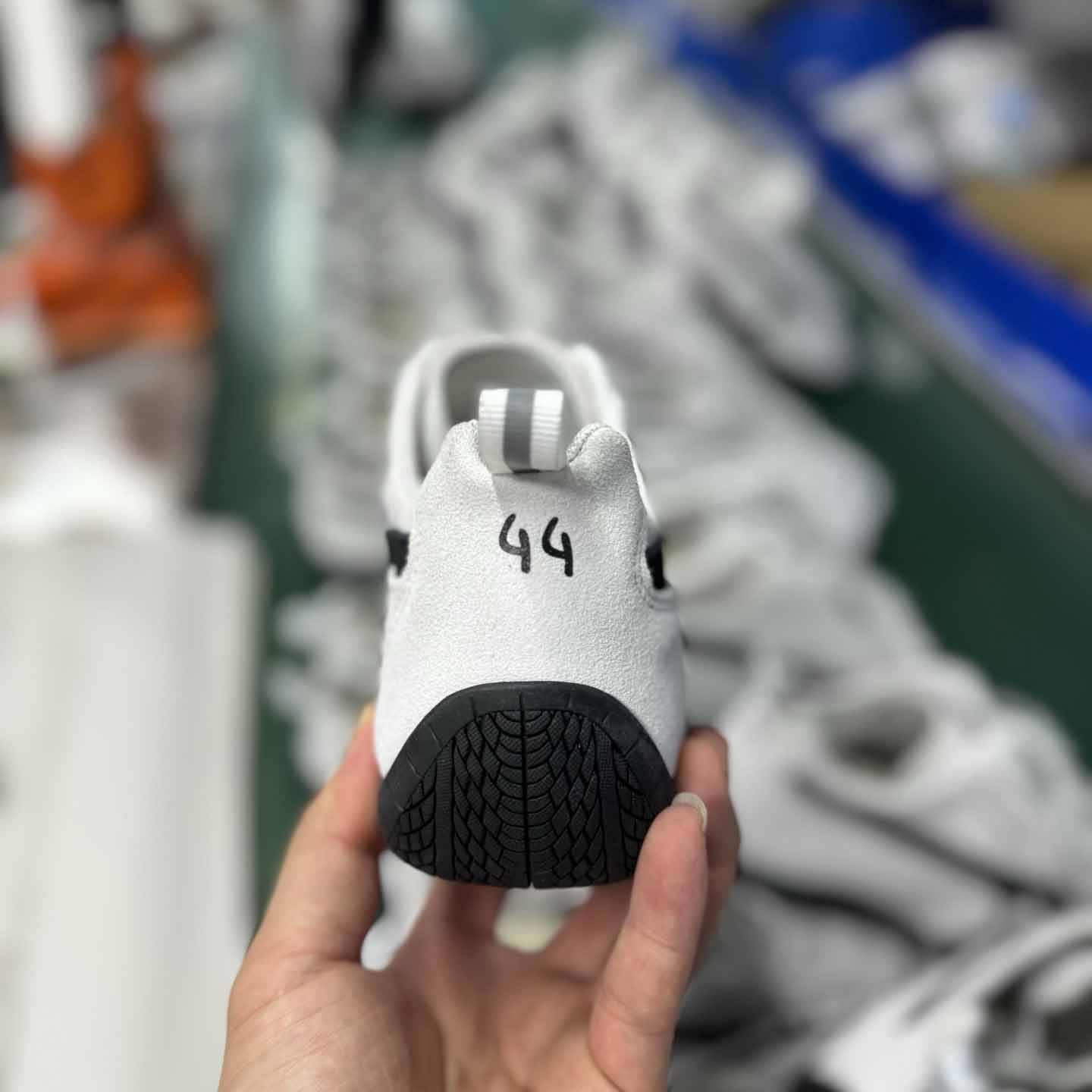 Balenciaga Speedcat Suede Balenciaga In White And Black Distressed Suede Cowskin - FashionPlug