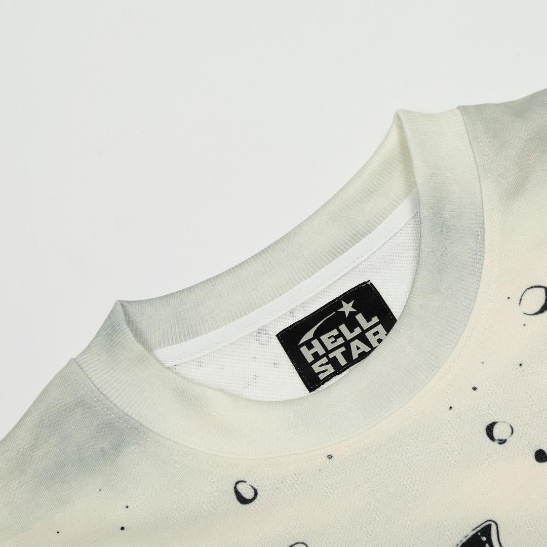 Hellstar Studios Moto Cross Longsleeve T-Shirt  - FashionPlug