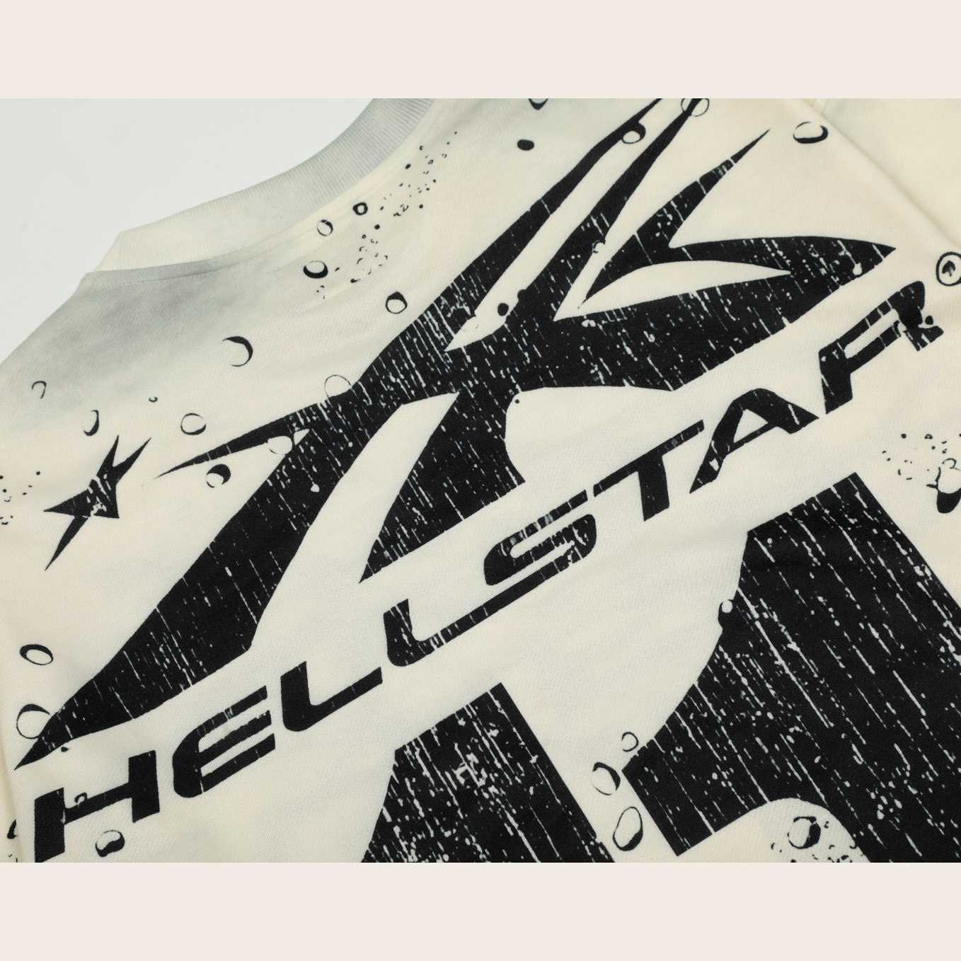 Hellstar Studios Moto Cross Longsleeve T-Shirt  - FashionPlug
