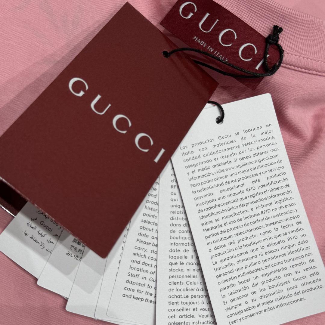 Gucci Soft Cotton Jersey T-shirt With Print - FashionPlug