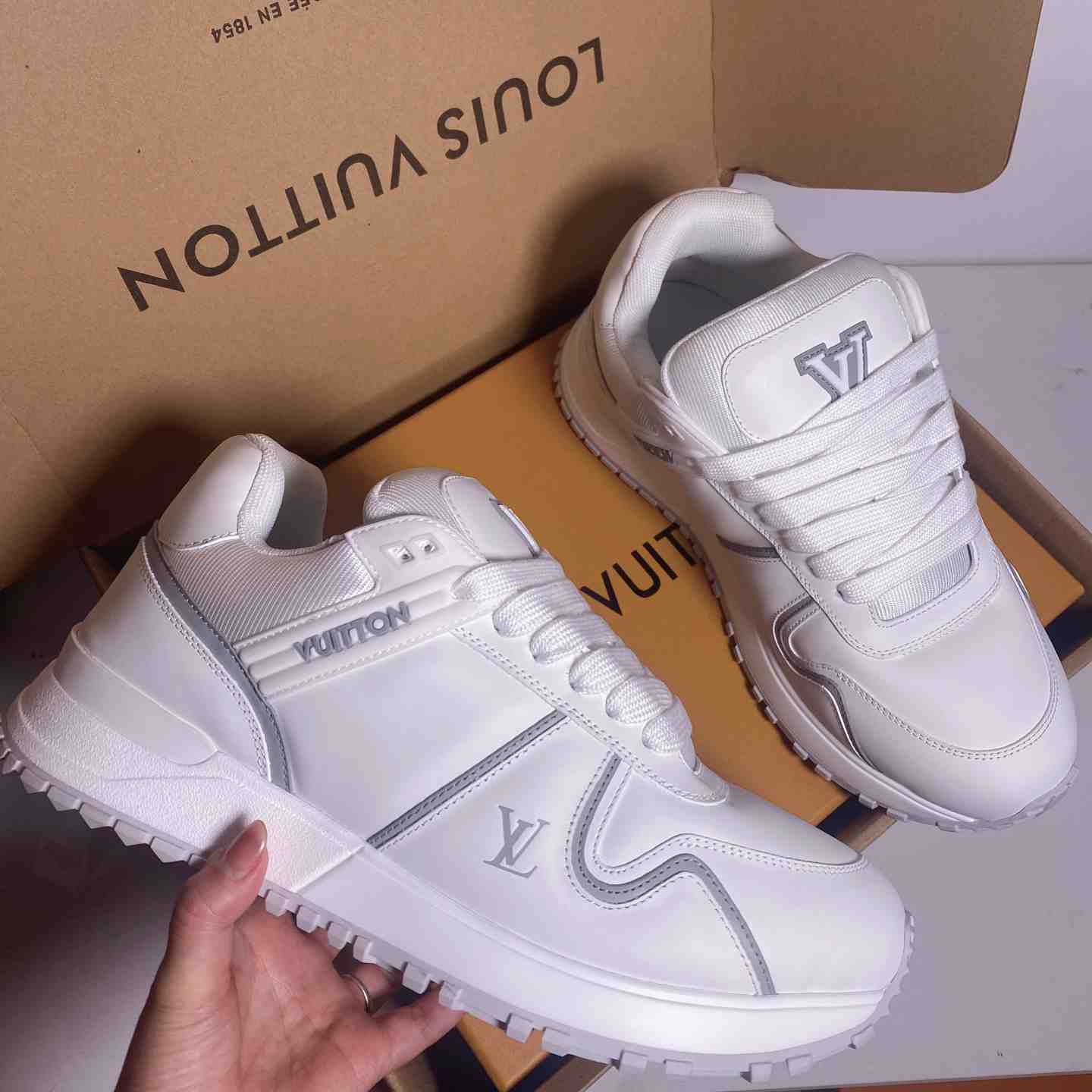 Louis Vuitton Run Away Maxi Sneaker   1AHSRM - FashionPlug