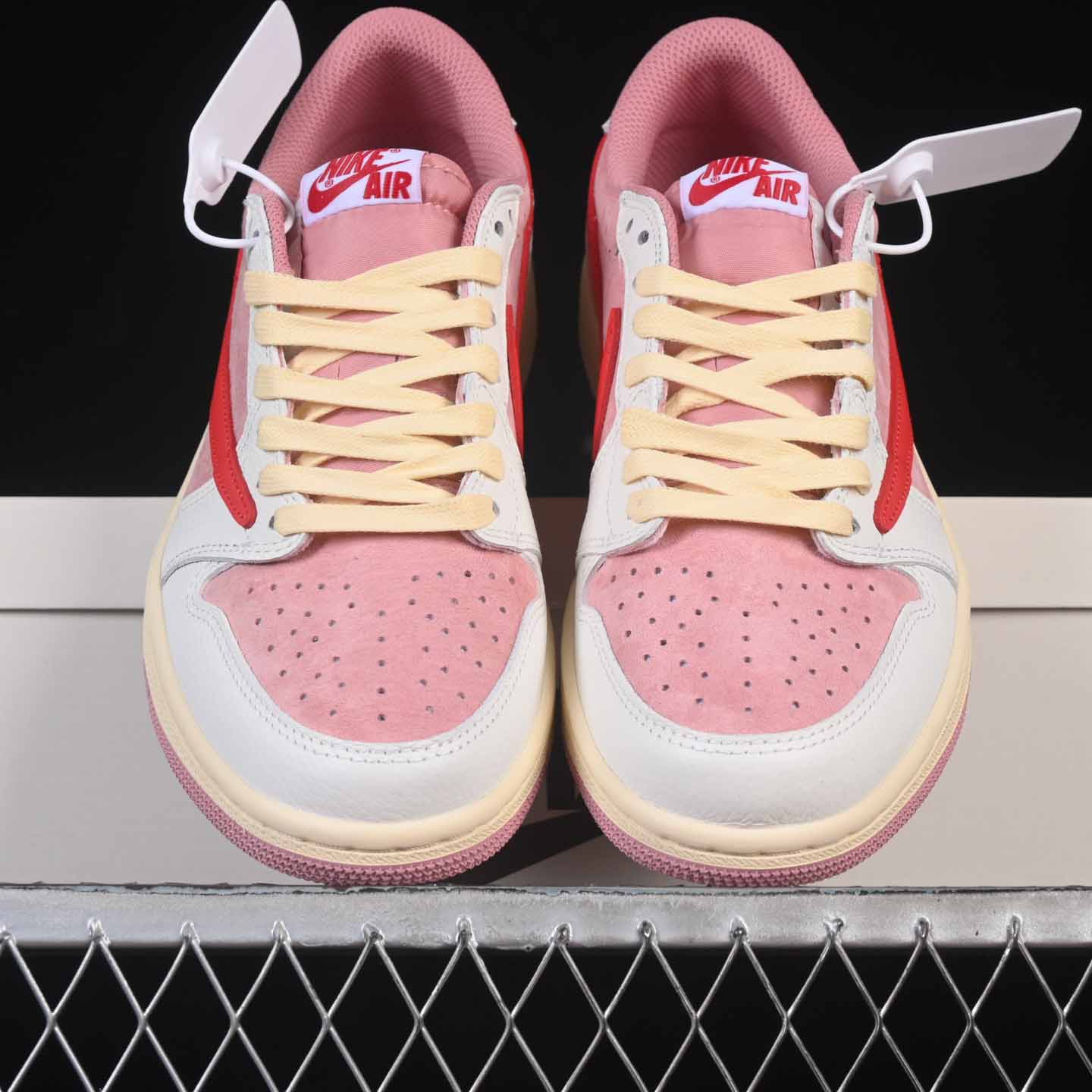 Travis Scott x Jordan Air Jordan 1 Low OG   DM7866-100 - FashionPlug