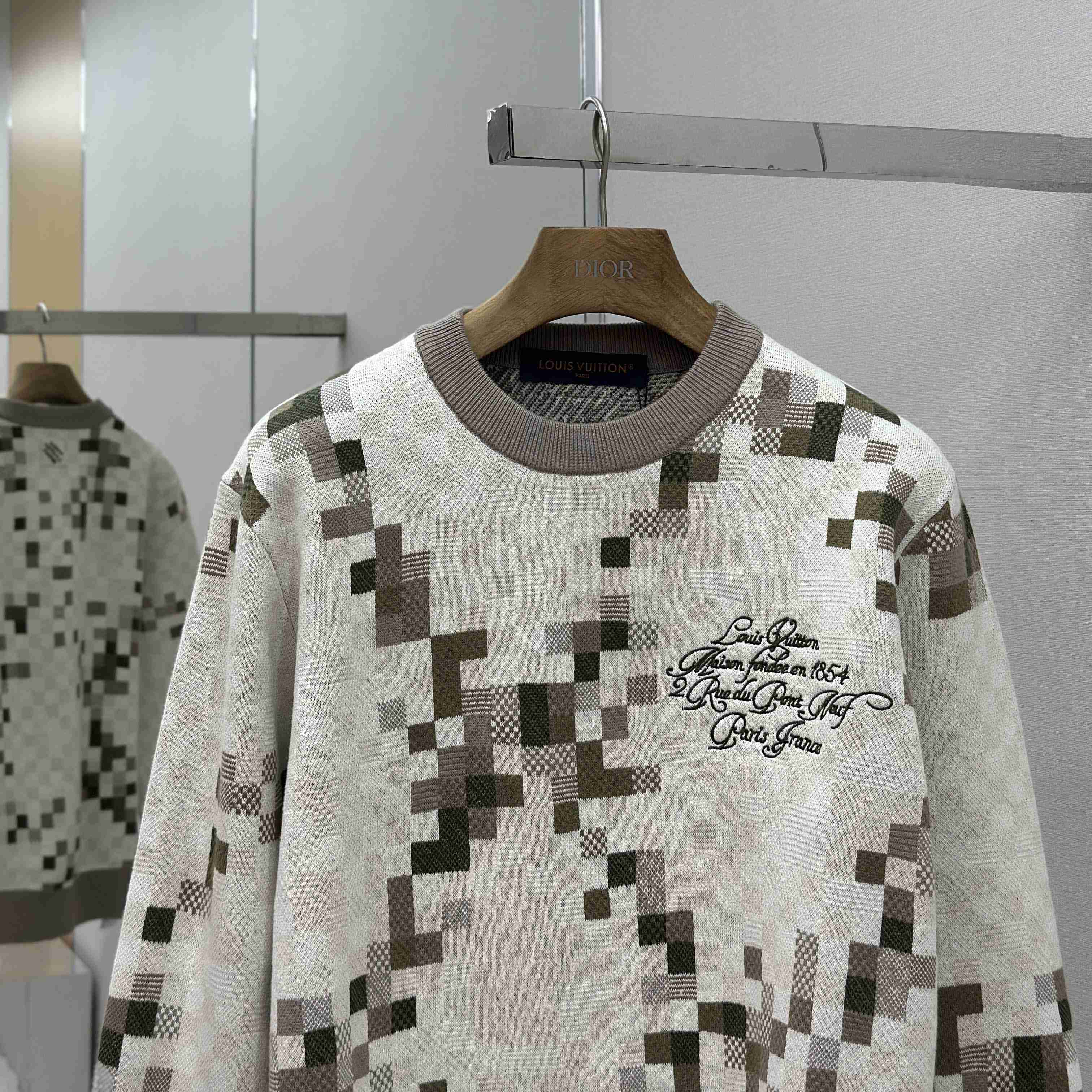 Louis Vuitton Graphic Crewneck   - FashionPlug