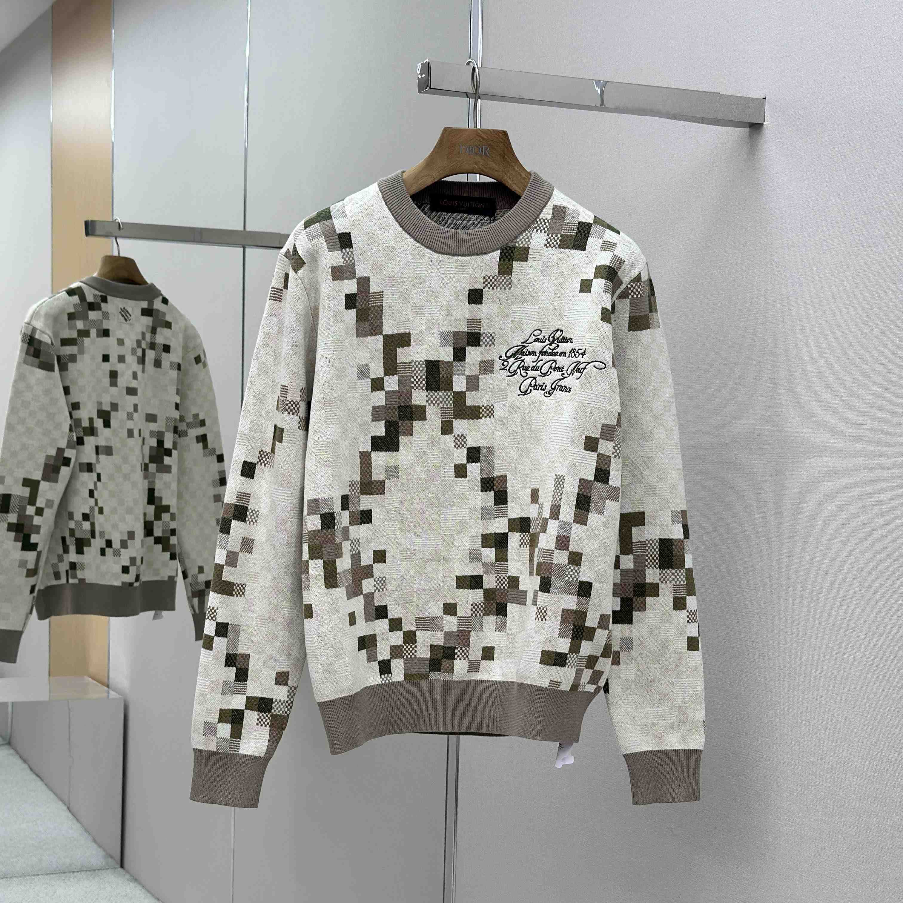 Louis Vuitton Graphic Crewneck   - FashionPlug