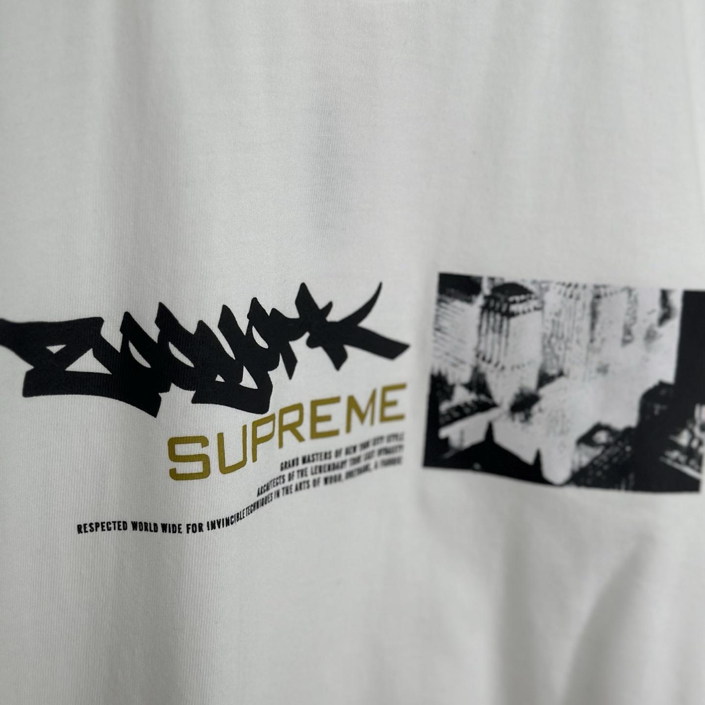 Supreme x Zoo York Dynasty Tee - FashionPlug