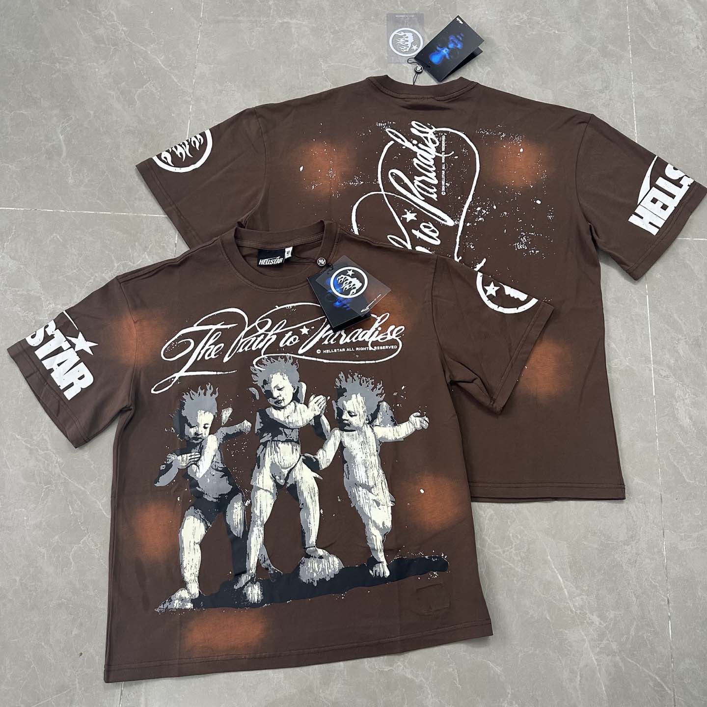 Buy Hellstar Cherubs T-Shirt  - FashionPlug