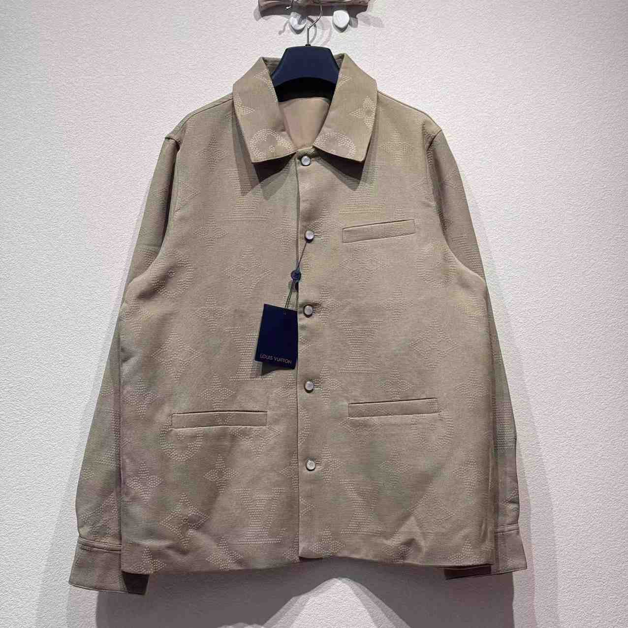 Louis Vuitton Monogram Embroidered Chic Overshirt   1AHBI3 - FashionPlug