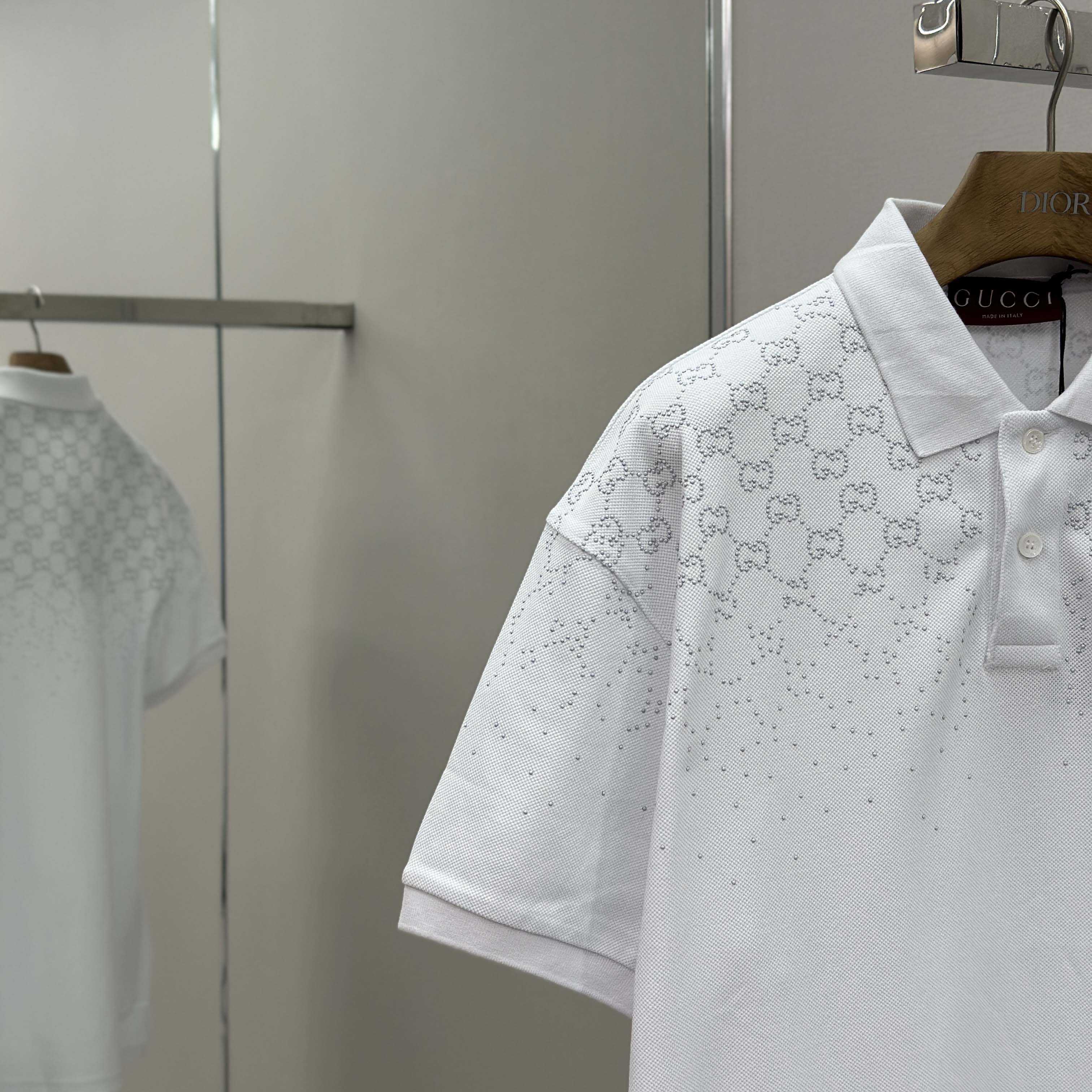 Gucci Cotton Piquet Polo Shirt - FashionPlug