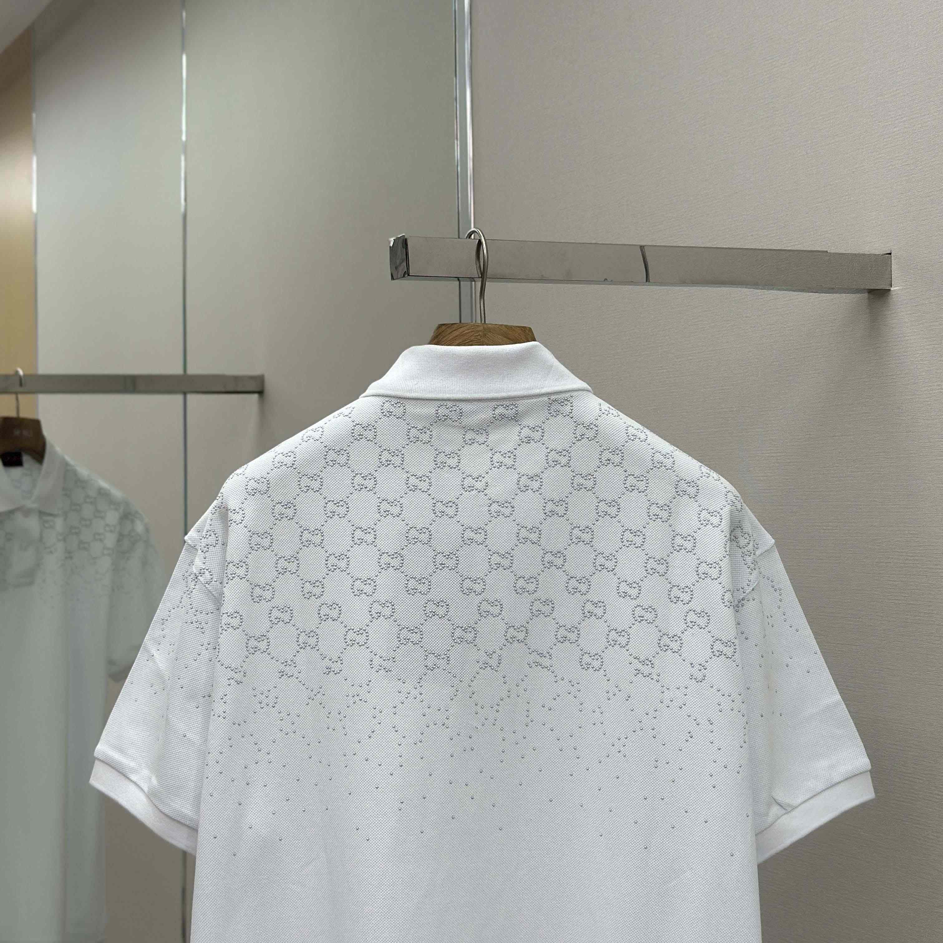Gucci Cotton Piquet Polo Shirt - FashionPlug