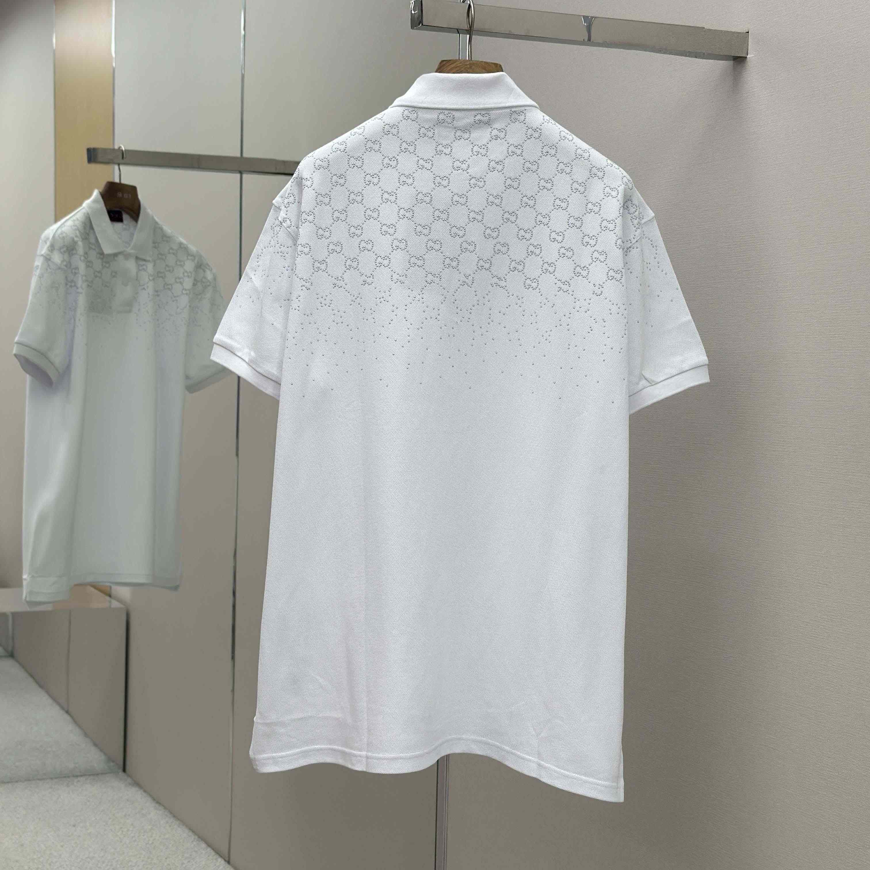 Gucci Cotton Piquet Polo Shirt - FashionPlug
