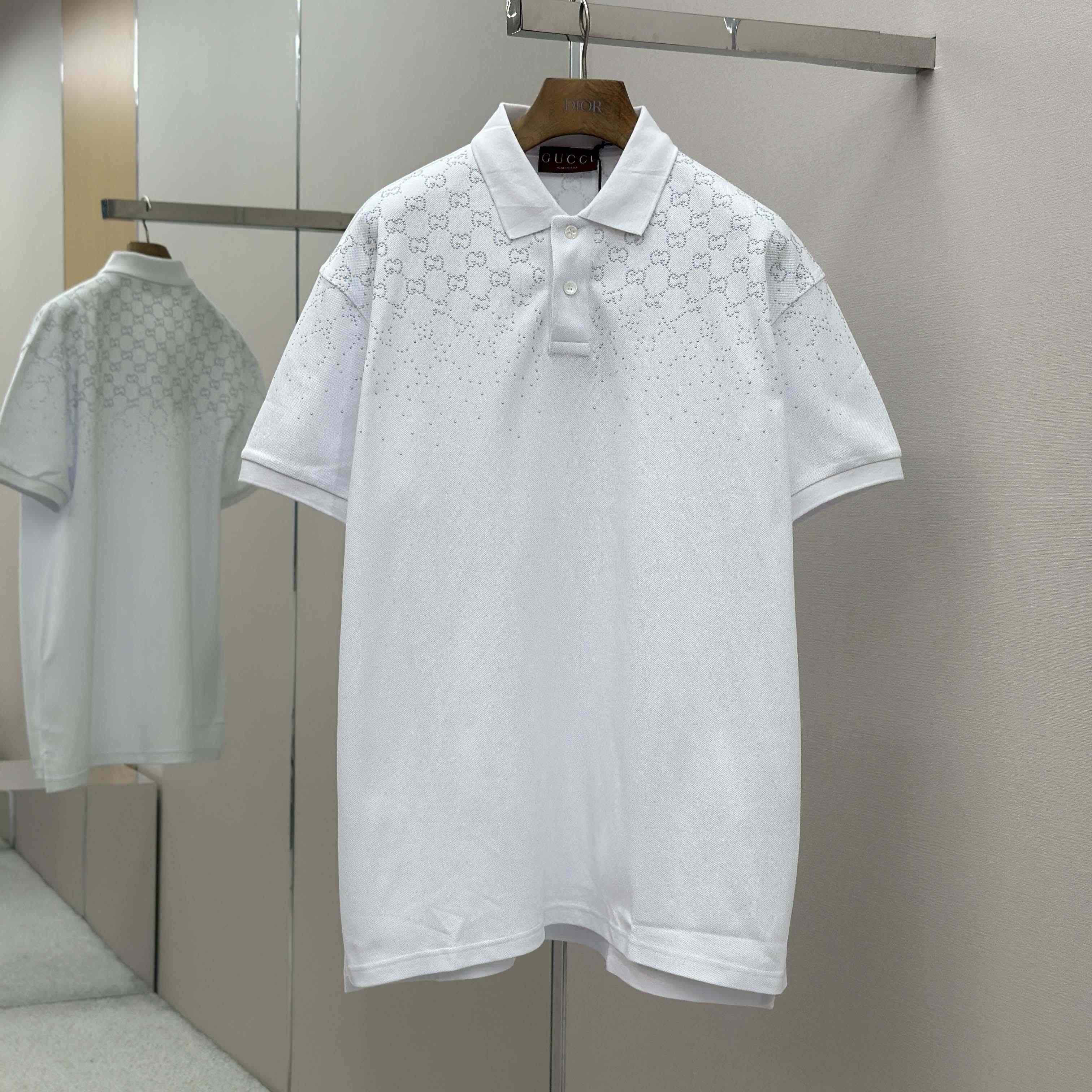Gucci Cotton Piquet Polo Shirt - FashionPlug