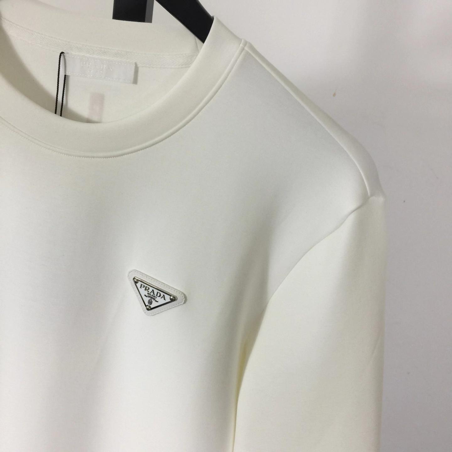 Prada Cotton Sweatshirt - FashionPlug