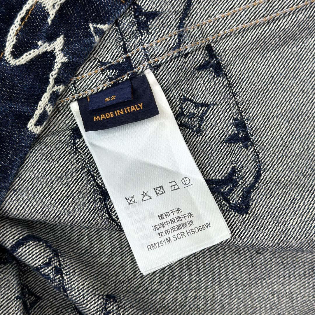 Louis Vuitton Monogram Denim Workwear Blouson   1AILN5 - FashionPlug