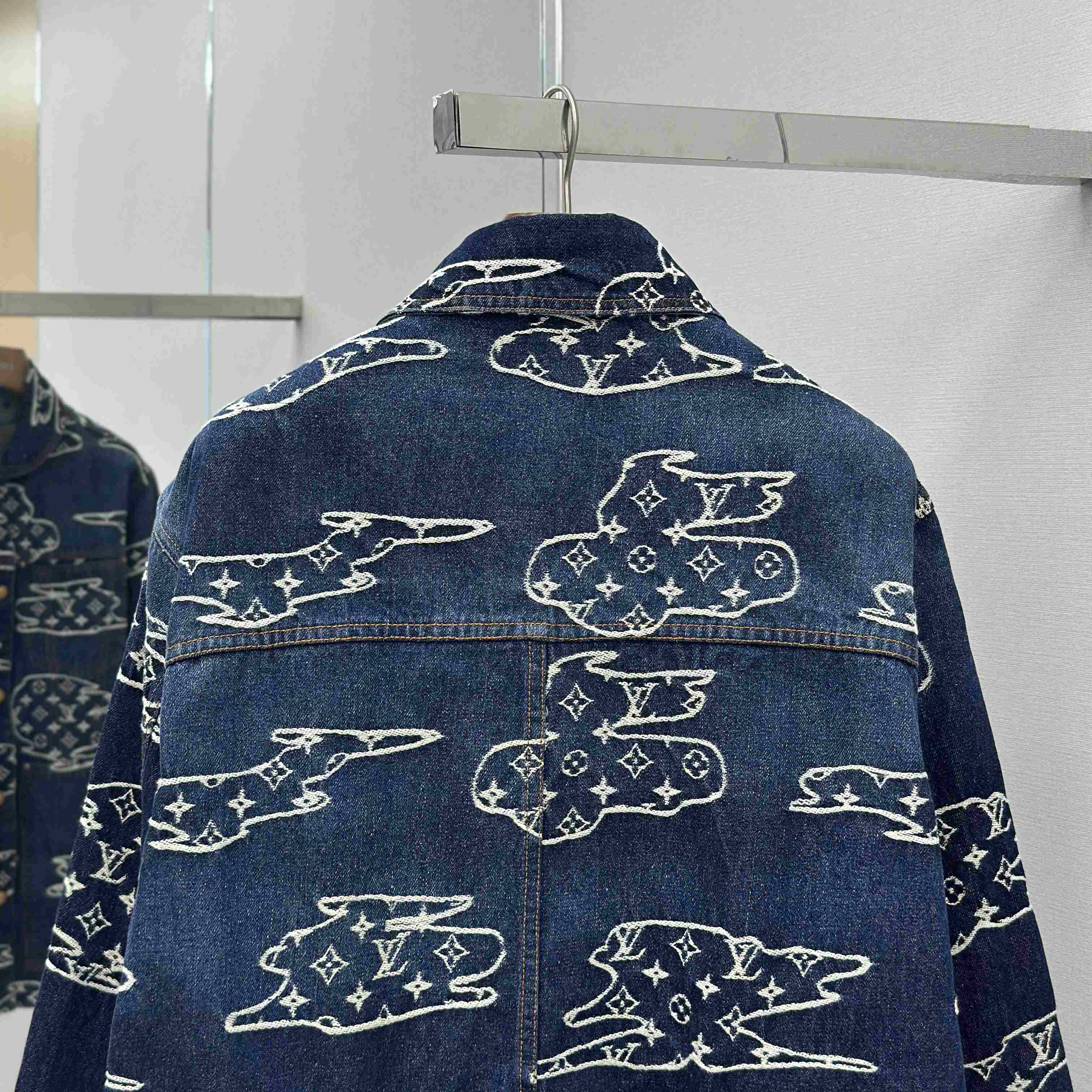 Louis Vuitton Monogram Denim Workwear Blouson   1AILN5 - FashionPlug