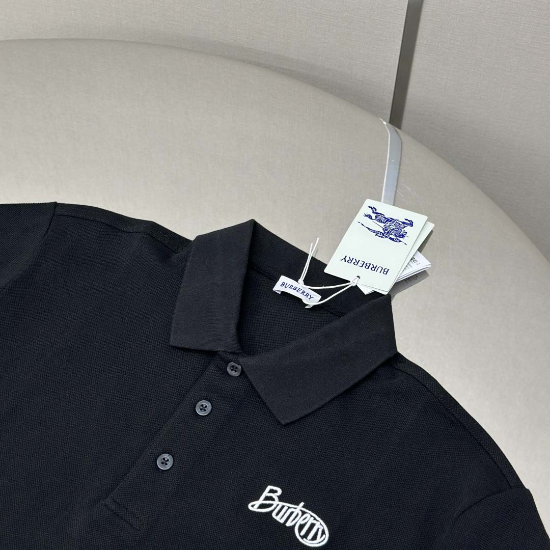 Burberry Cotton Polo Shirt - FashionPlug