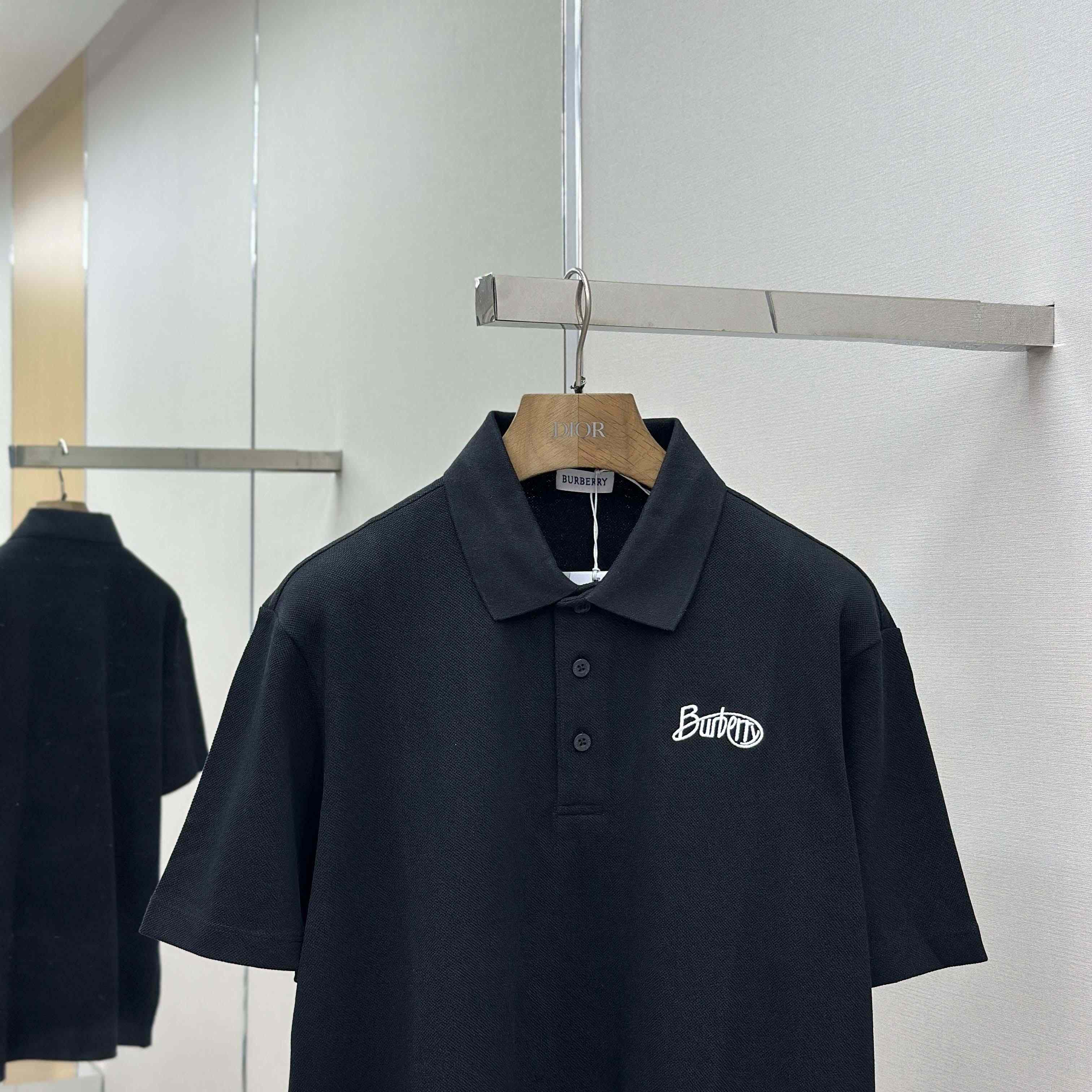 Burberry Cotton Polo Shirt - FashionPlug