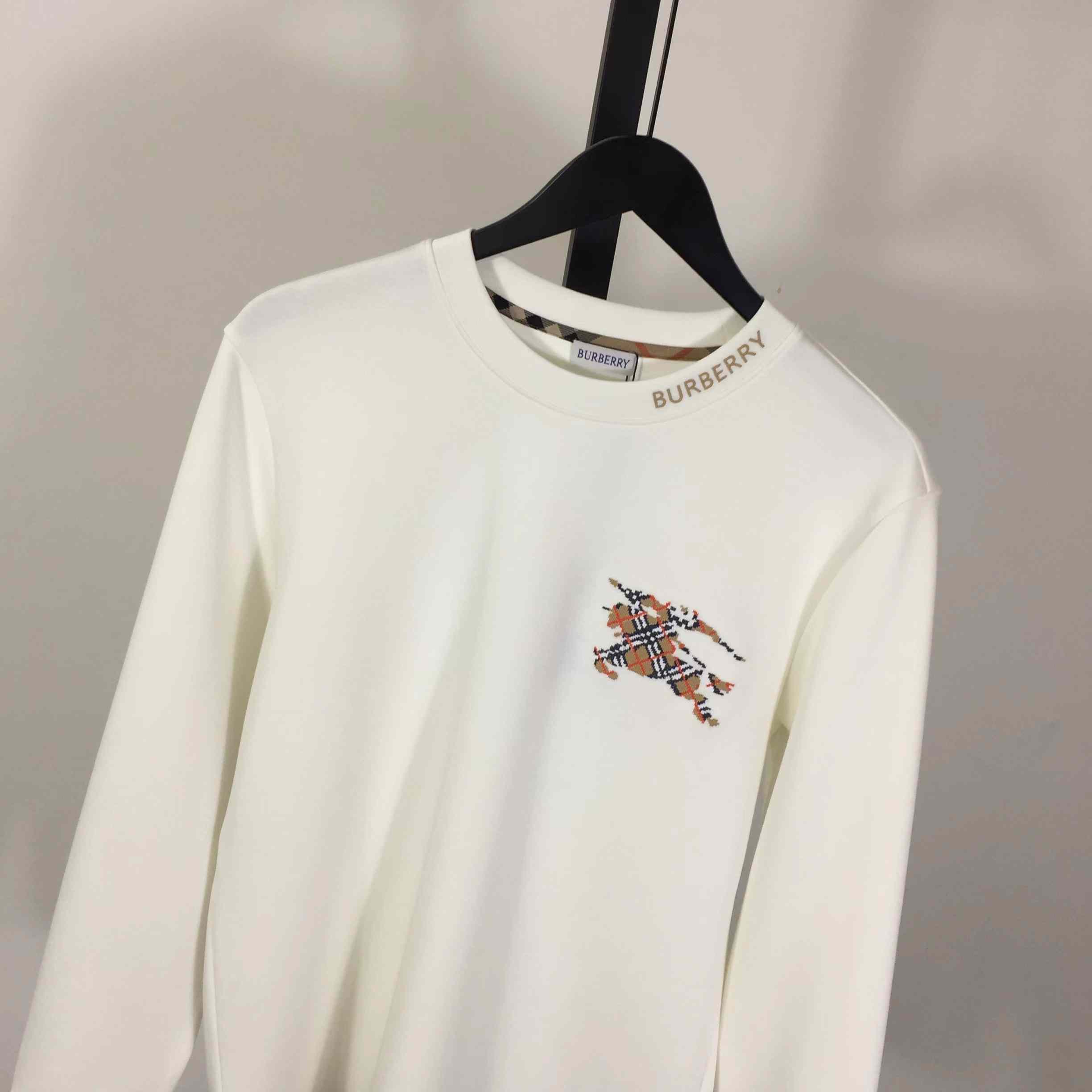 Burberry Cotton Sweatshirt - FashionPlug