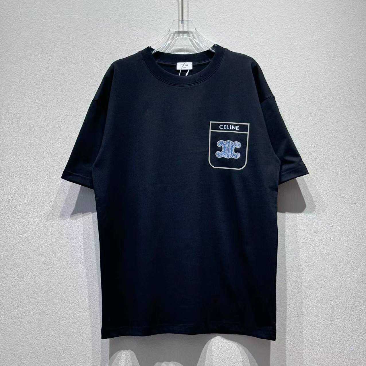 Celine Cotton Tee - FashionPlug