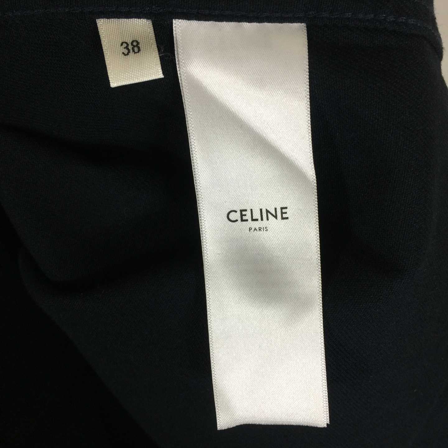 Celine Military Shirt In Cotton Wool Twill - FashionPlug