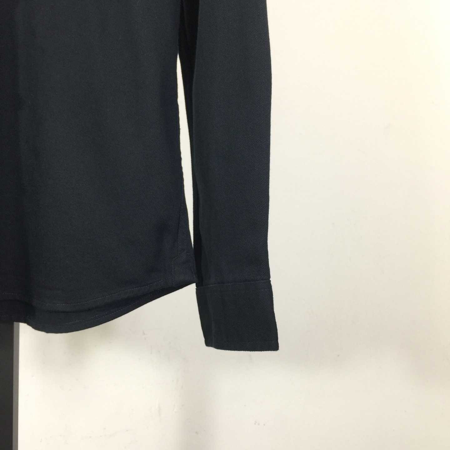 Celine Military Shirt In Cotton Wool Twill - FashionPlug