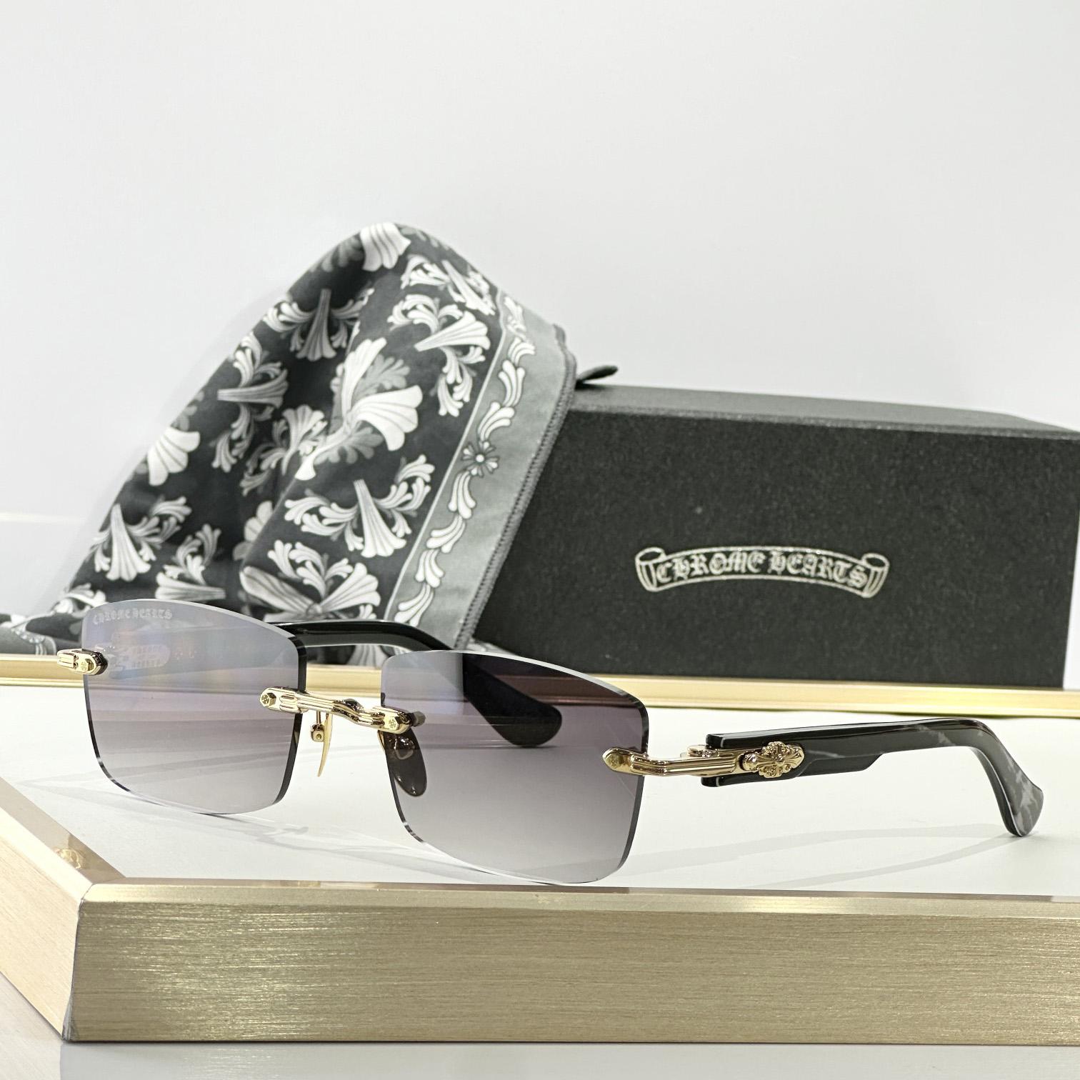 Chrome Hearts DEEP II Glasses - FashionPlug