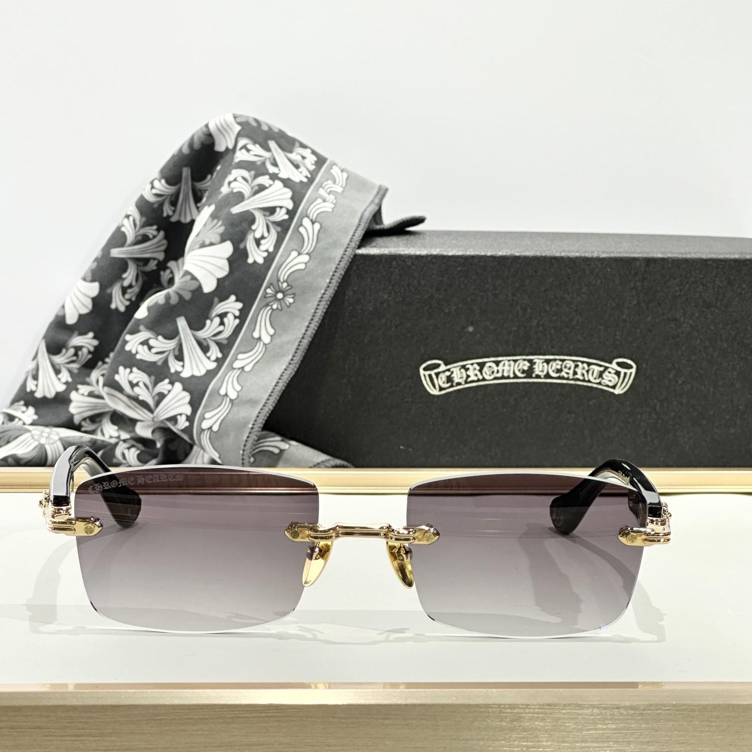 Chrome Hearts DEEP II Glasses - FashionPlug
