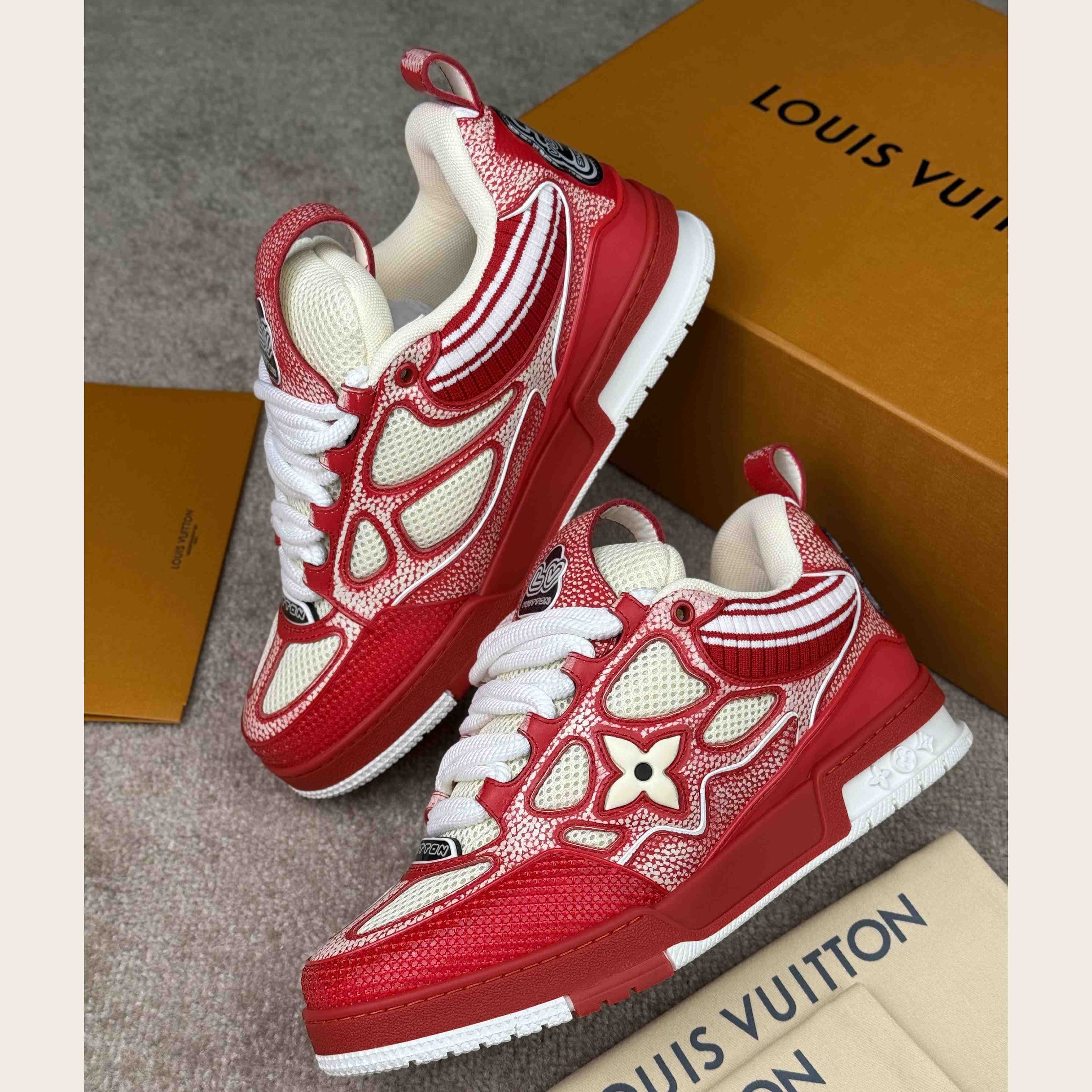 Louis Vuitton LV Skate Sneaker   1AHSVM - FashionPlug