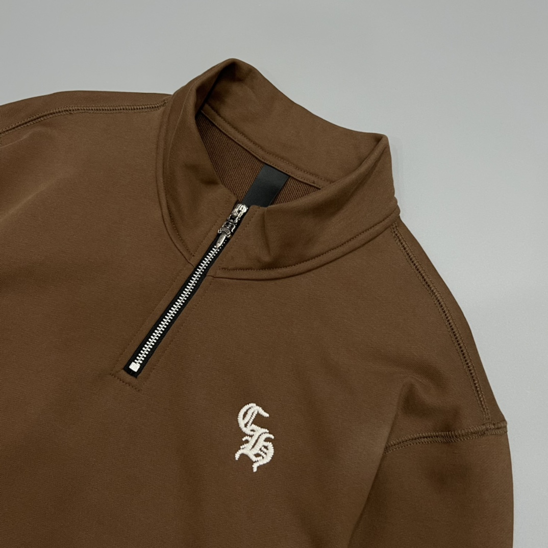 Chrome Hearts Slow Ride Half Zip Blouson - FashionPlug