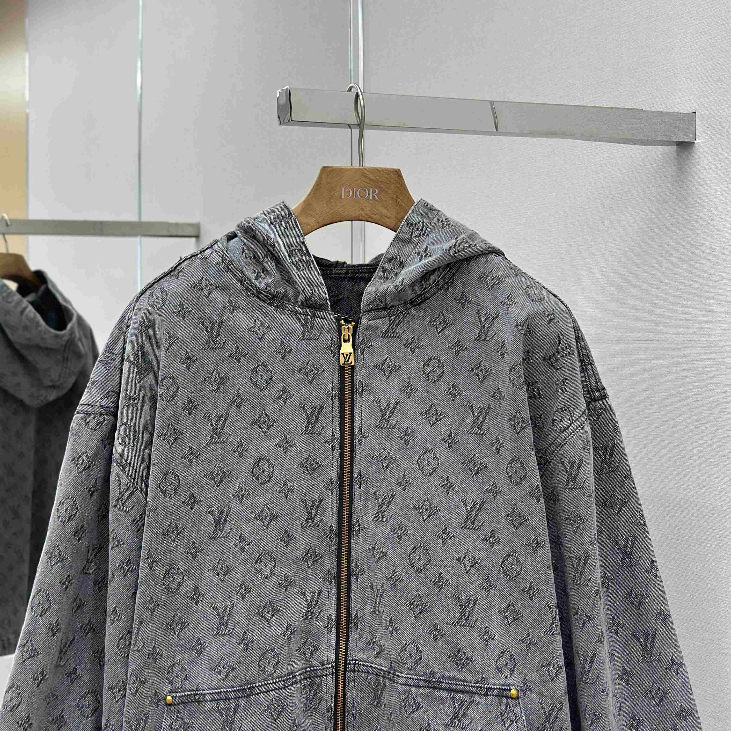 Louis Vuitton Monogram Hooded Jacket - FashionPlug