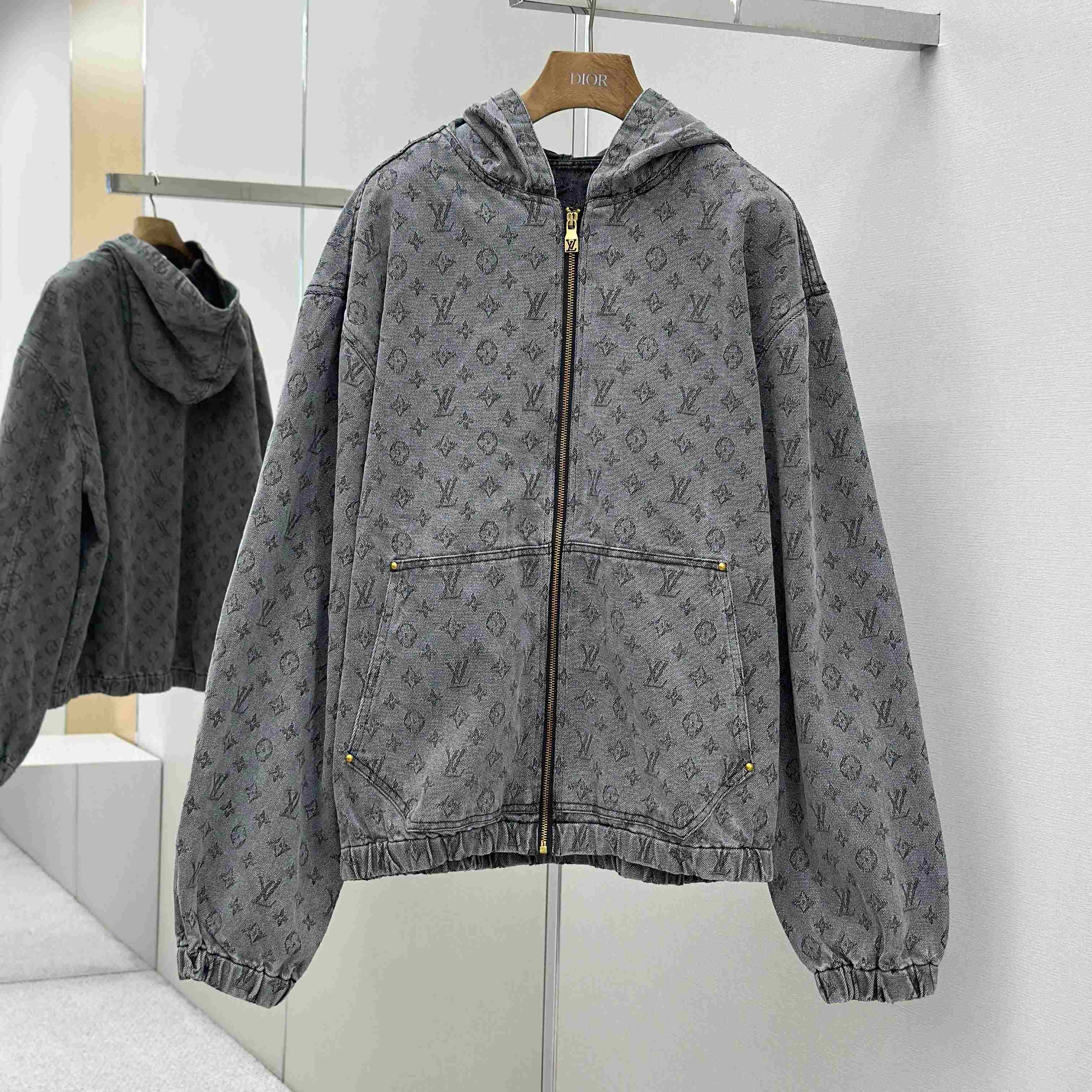 Louis Vuitton Monogram Hooded Jacket - FashionPlug