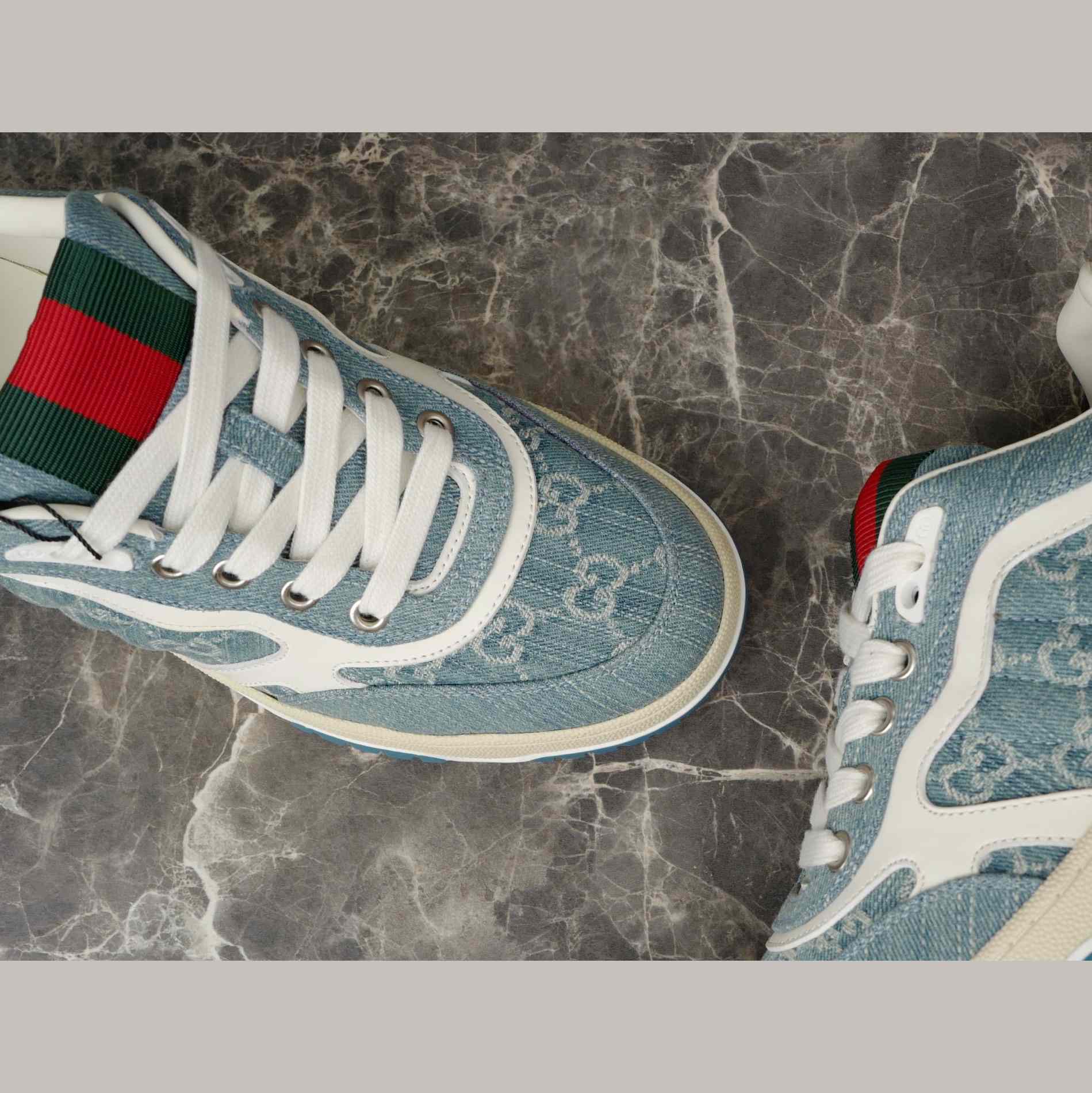 Gucci Re-Web Sneaker - FashionPlug