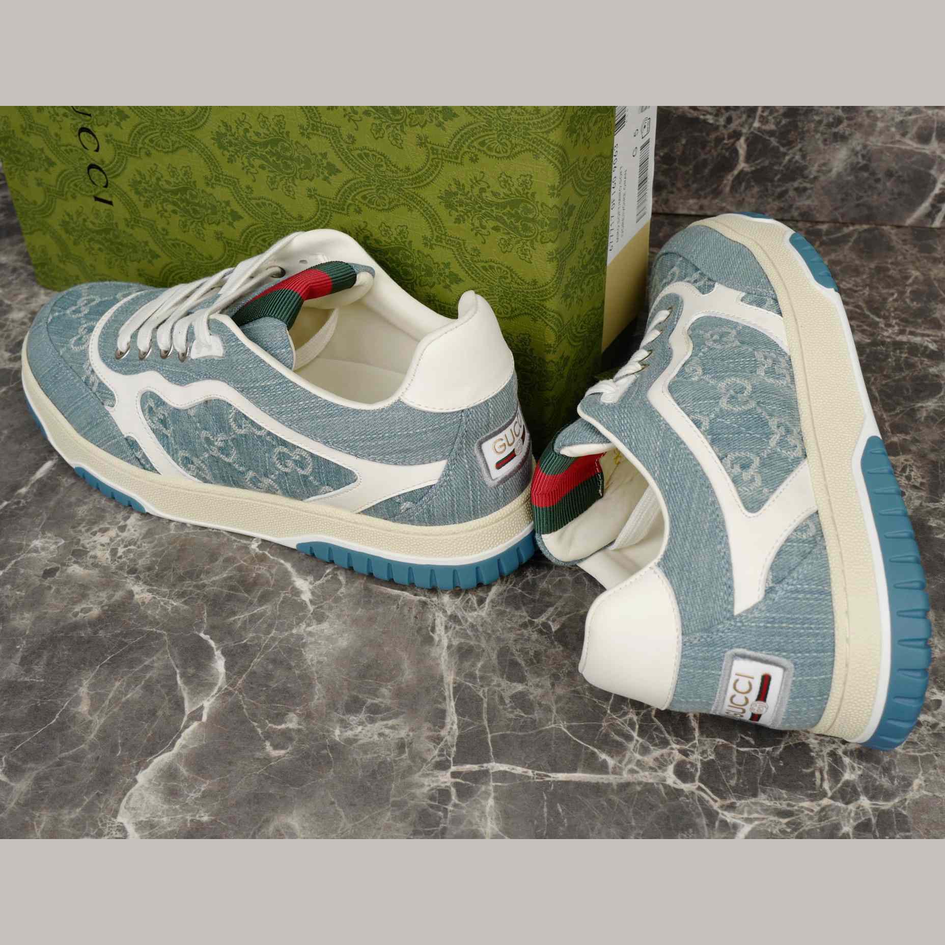 Gucci Re-Web Sneaker - FashionPlug