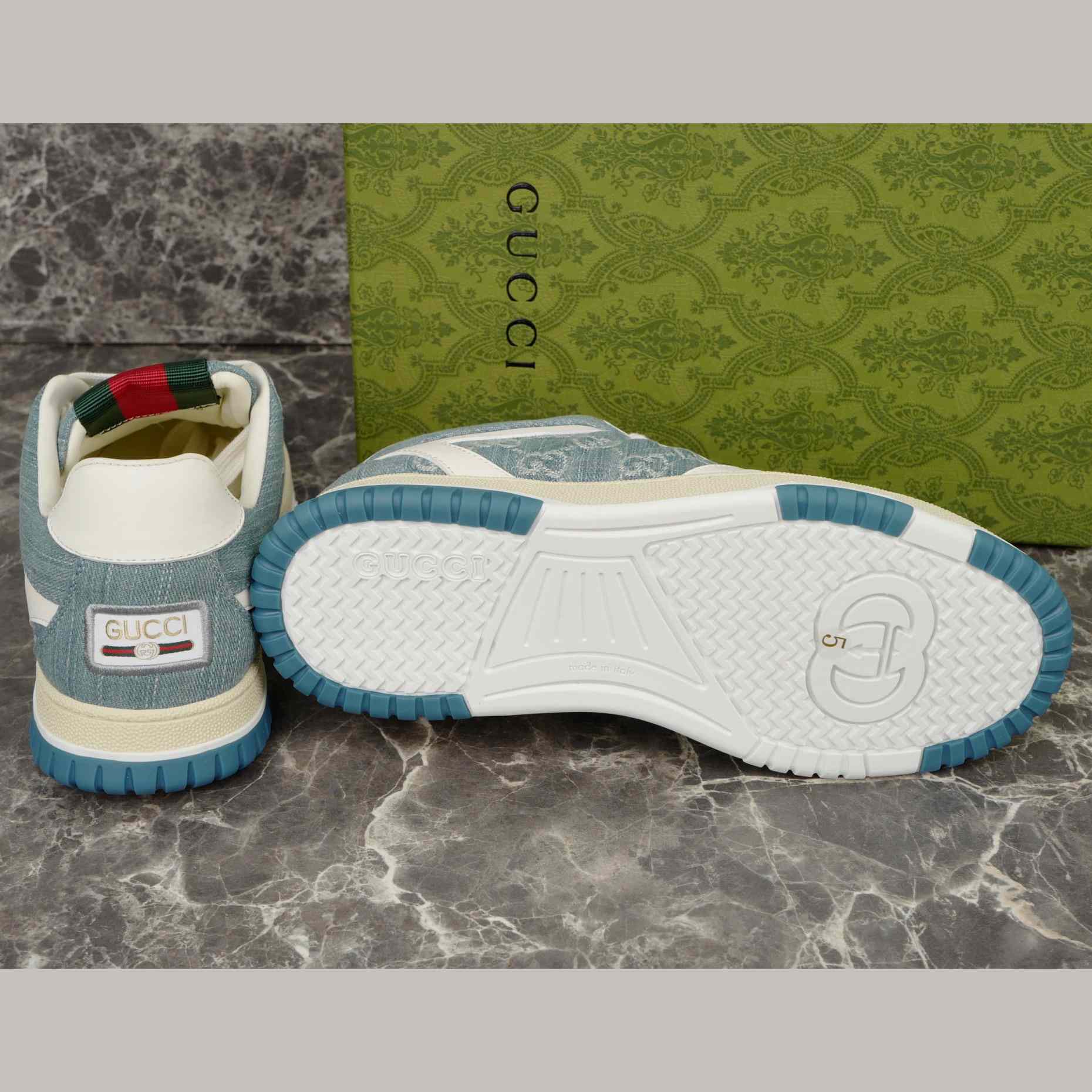 Gucci Re-Web Sneaker - FashionPlug