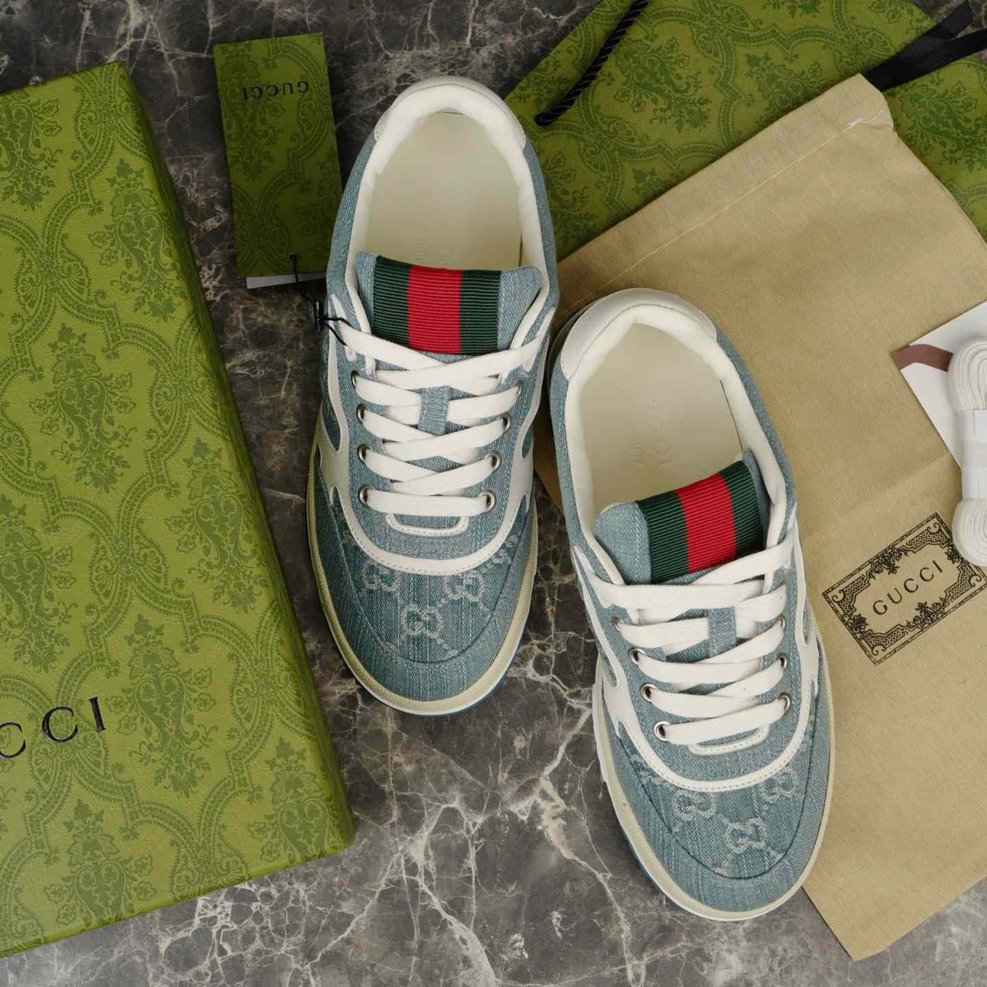 Gucci Re-Web Sneaker - FashionPlug