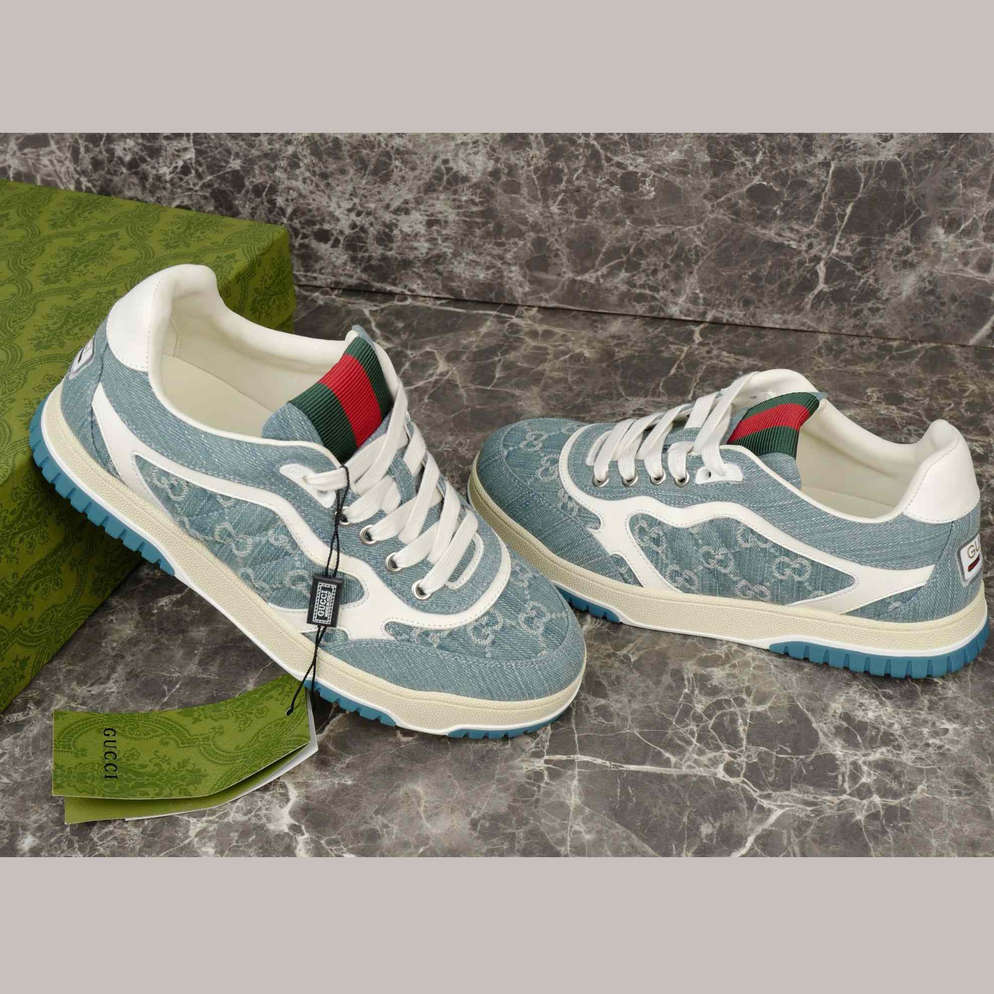 Gucci Re-Web Sneaker - FashionPlug