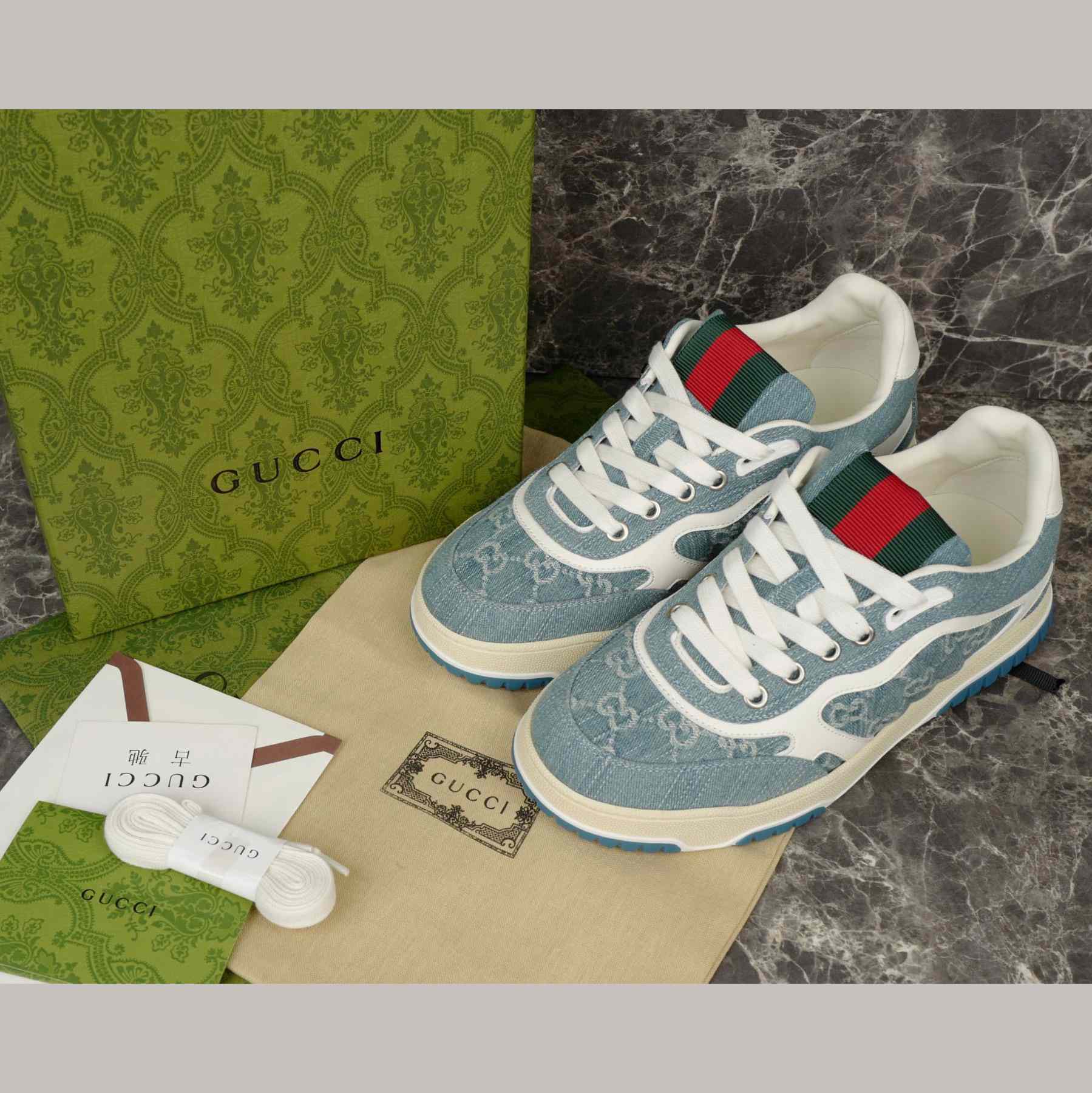 Gucci Re-Web Sneaker - FashionPlug