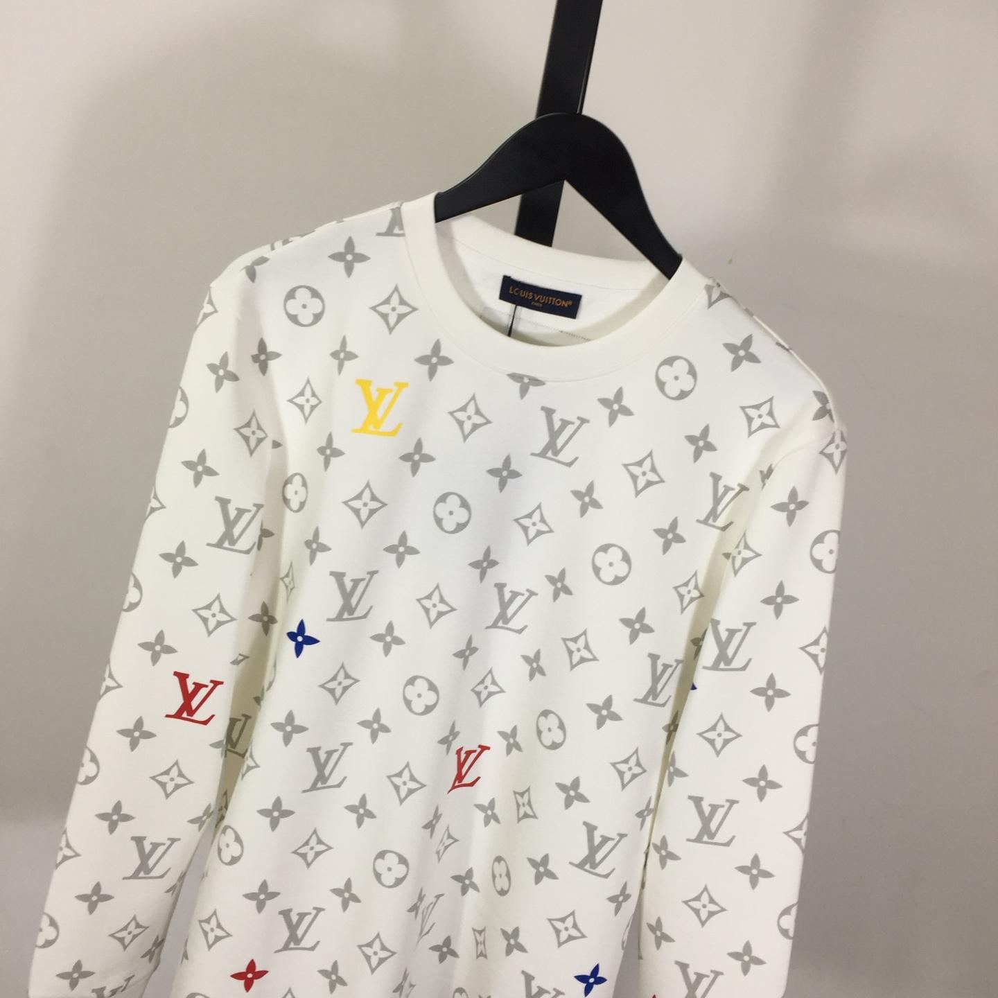 Louis Vuitton Monogram Cotton Sweatshirt - FashionPlug
