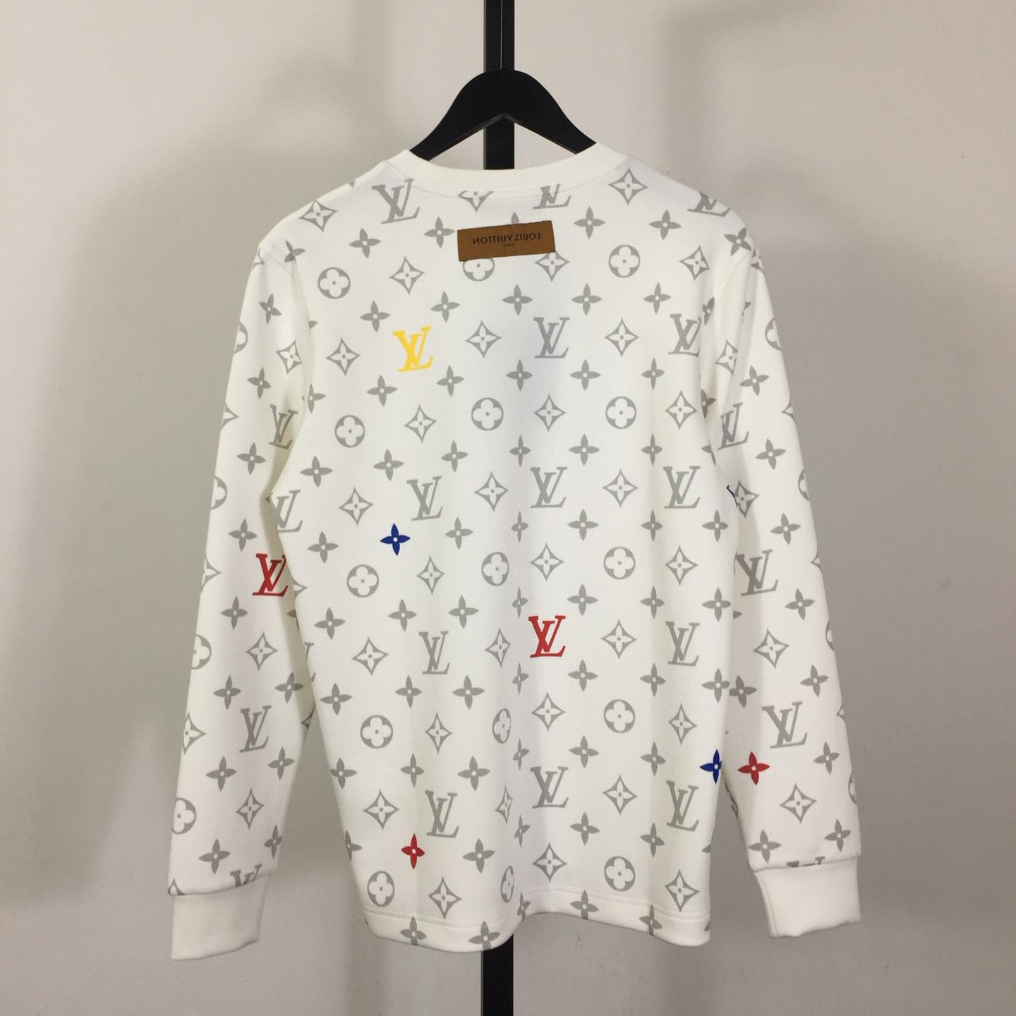 Louis Vuitton Monogram Cotton Sweatshirt - FashionPlug