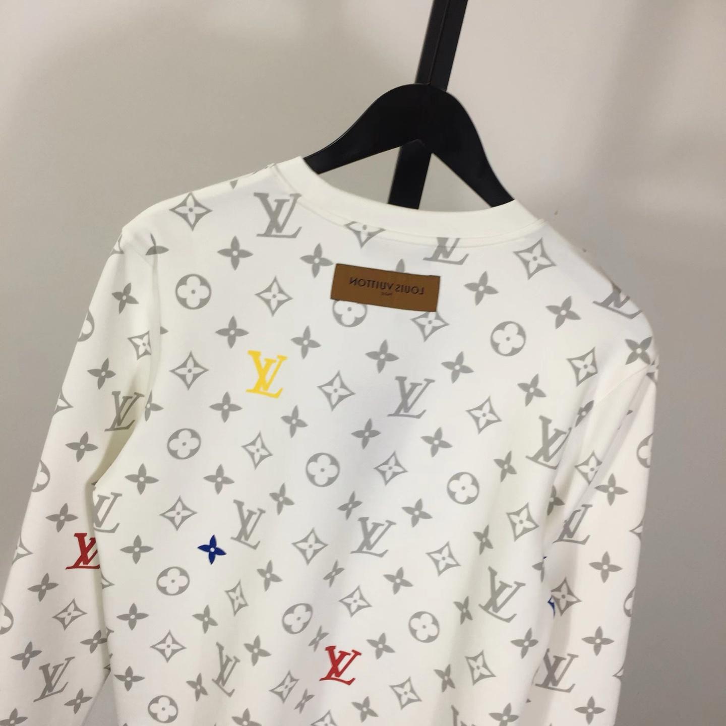 Louis Vuitton Monogram Cotton Sweatshirt - FashionPlug