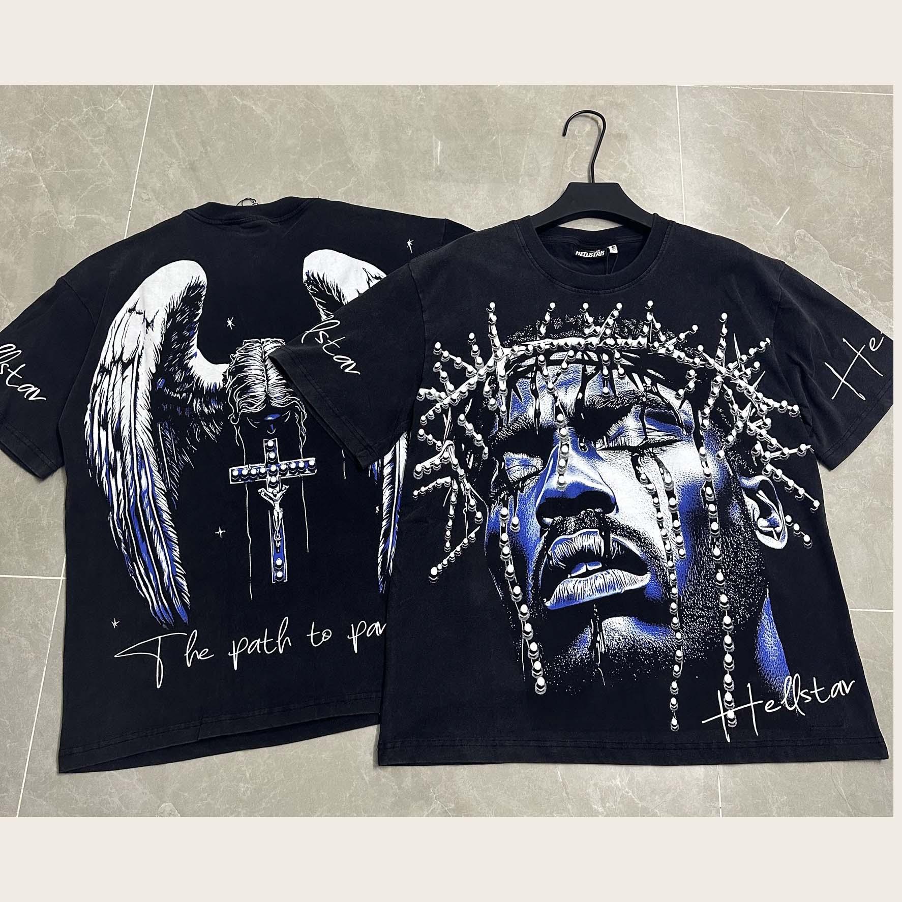 Hellstar Jesus Wept T-Shirt - FashionPlug