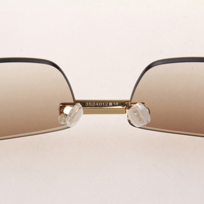 Cartier CT_3524012 Diamond Wood Eyeglasses In Gold_Brown - FashionPlug