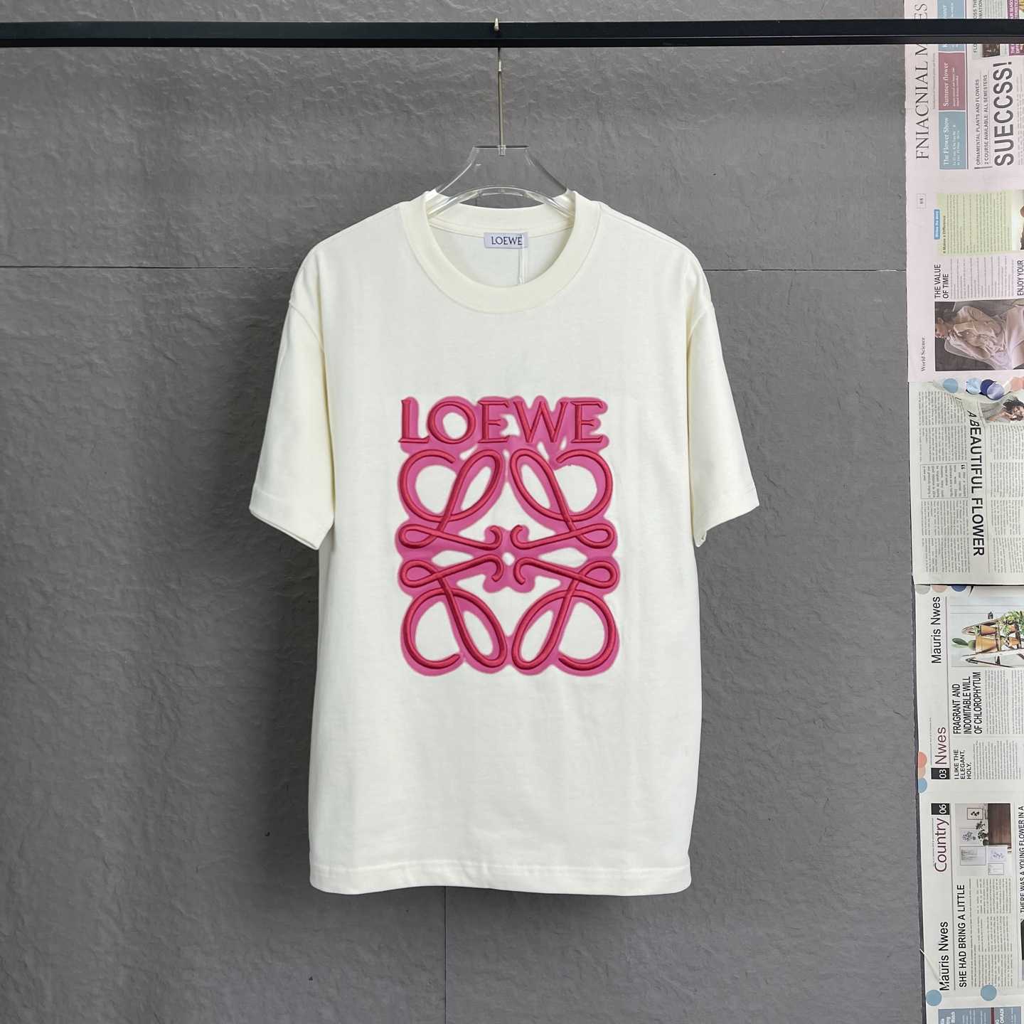 Loewe Loose Fit T-shirt In Cotton - FashionPlug