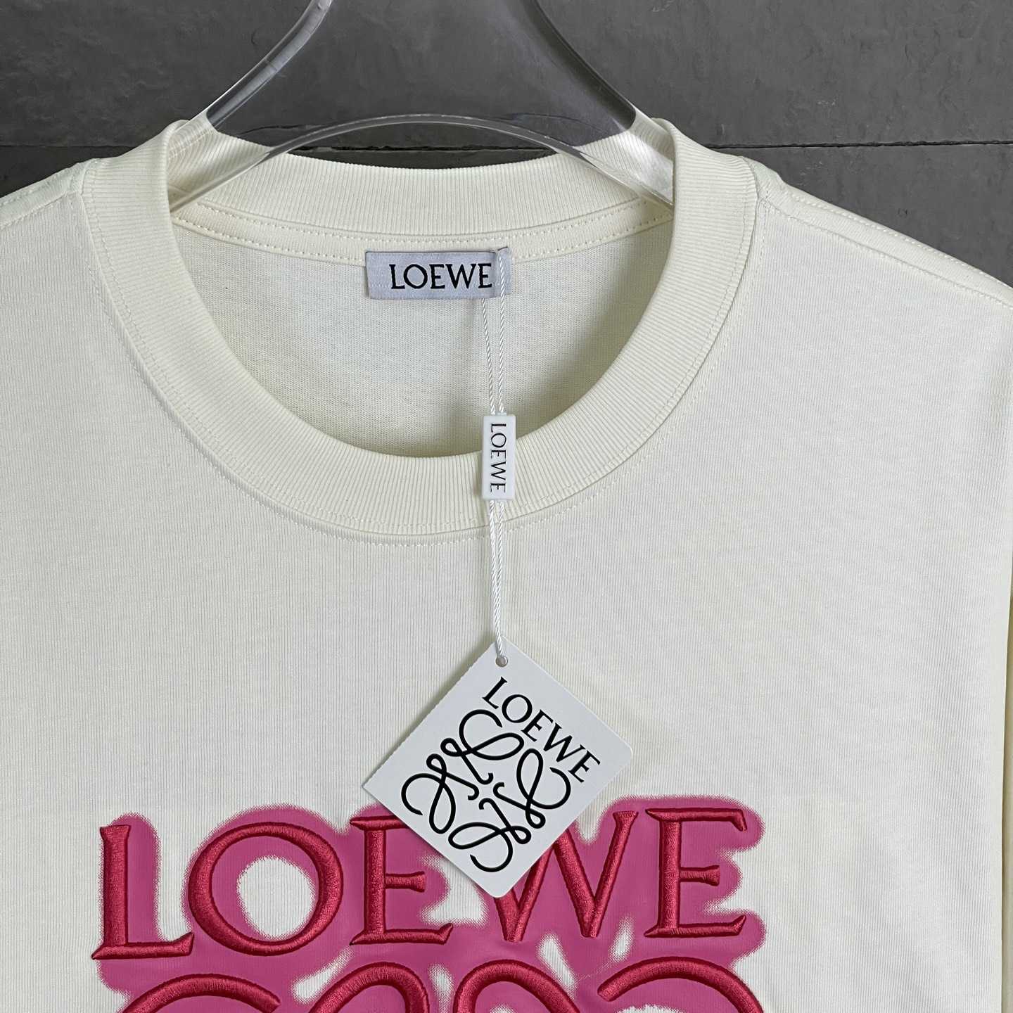 Loewe Loose Fit T-shirt In Cotton - FashionPlug