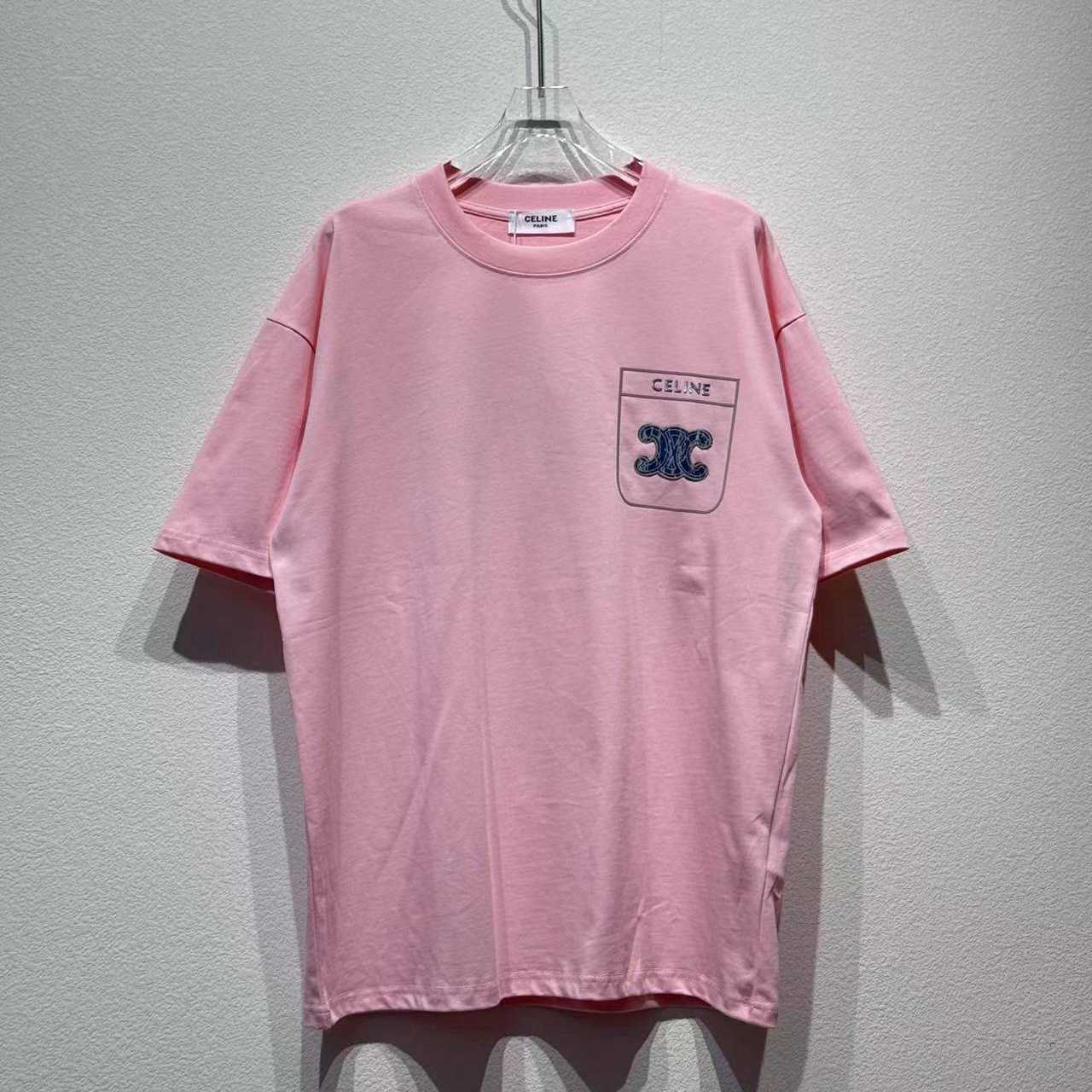 Celine Cotton Tee - FashionPlug