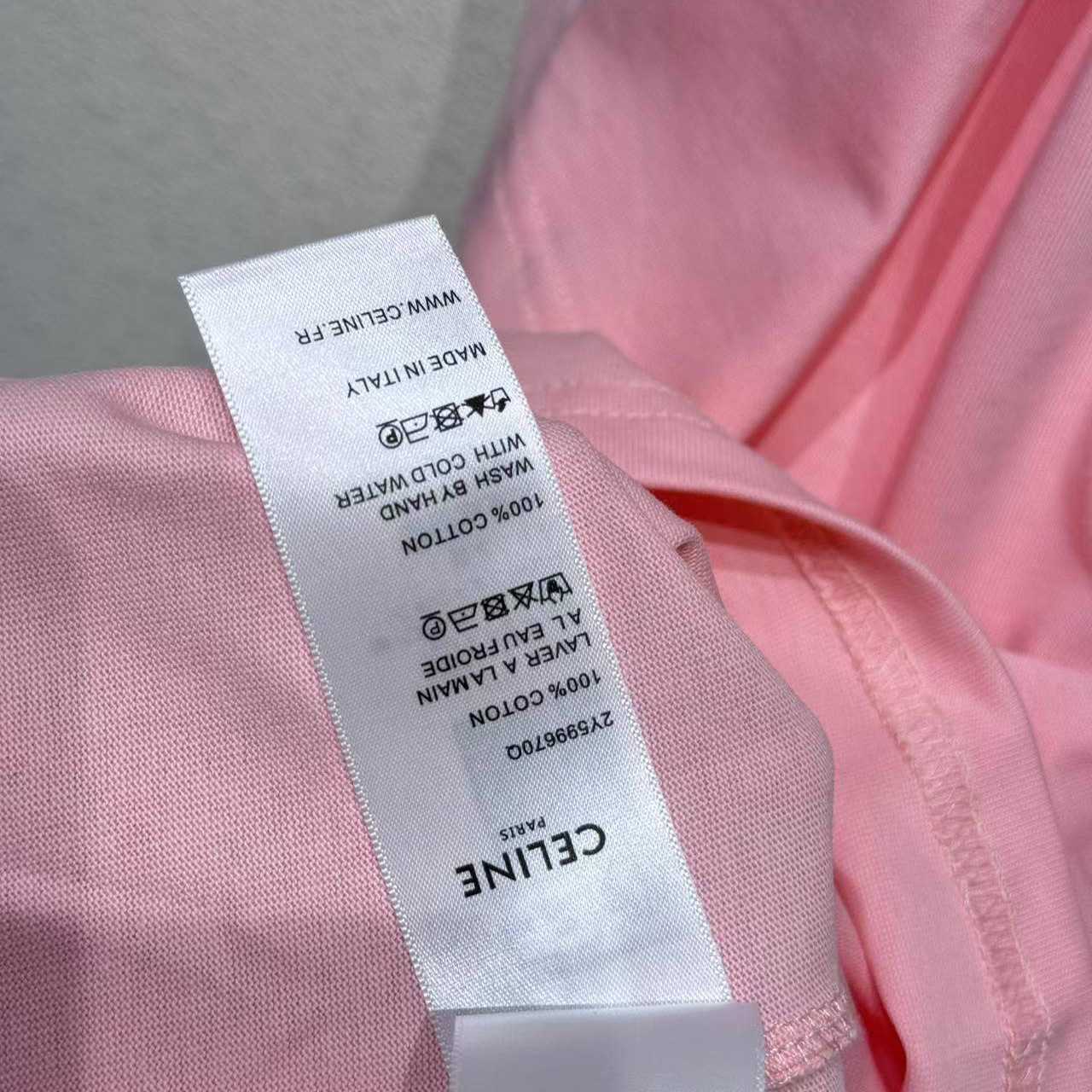 Celine Cotton Tee - FashionPlug