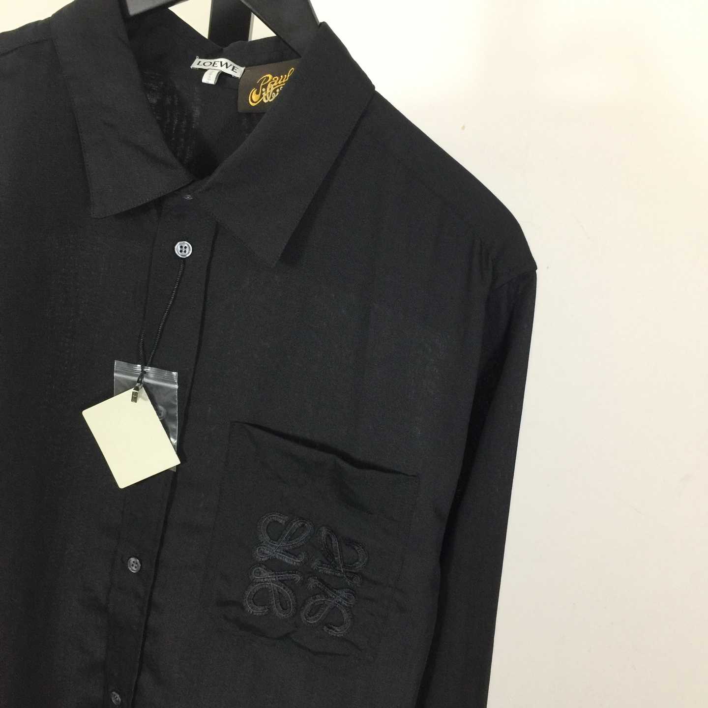 Loewe Shirt In Viscose And Linen - FashionPlug